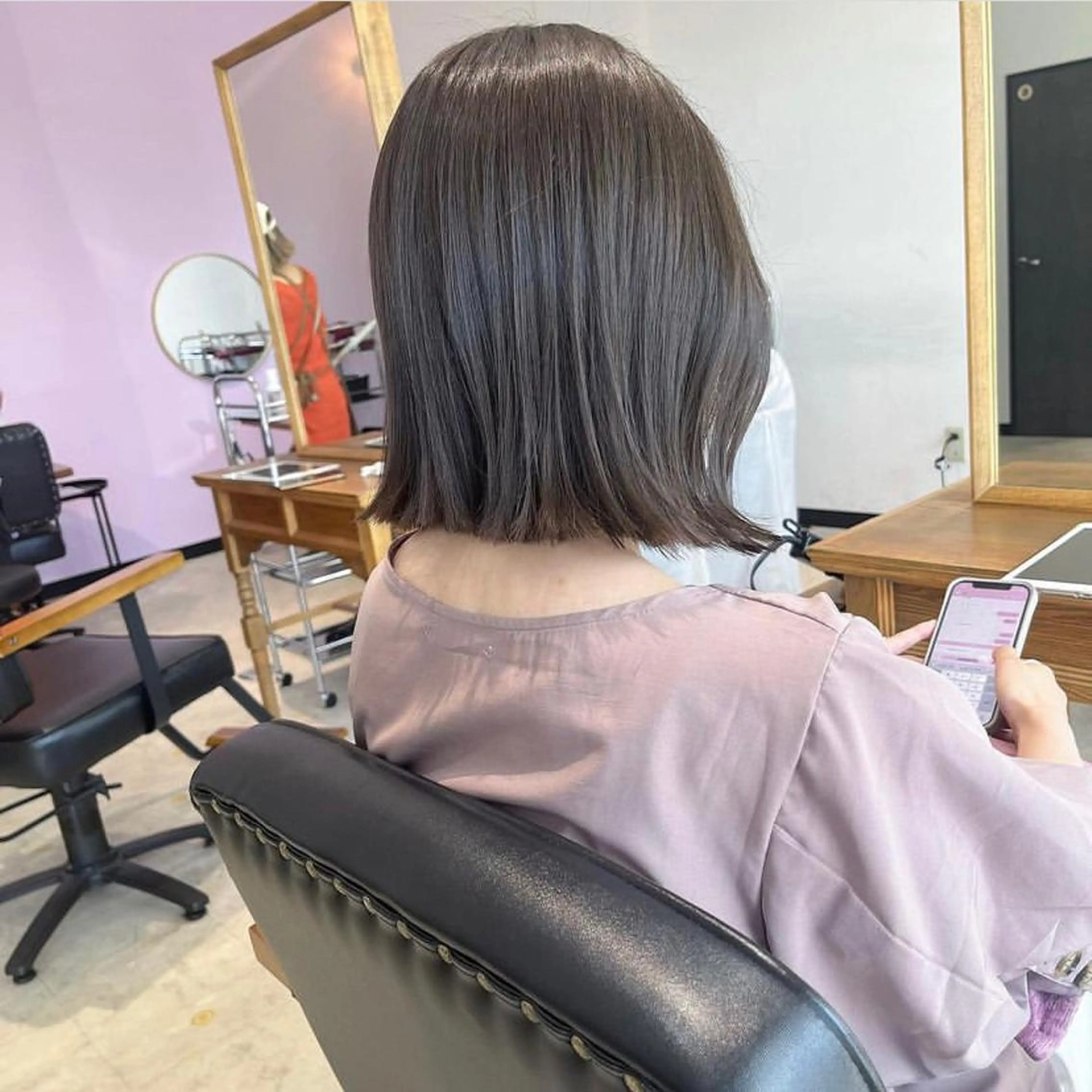 ミディアム カラー MATTY yoshika 🐻のヘアスタイル