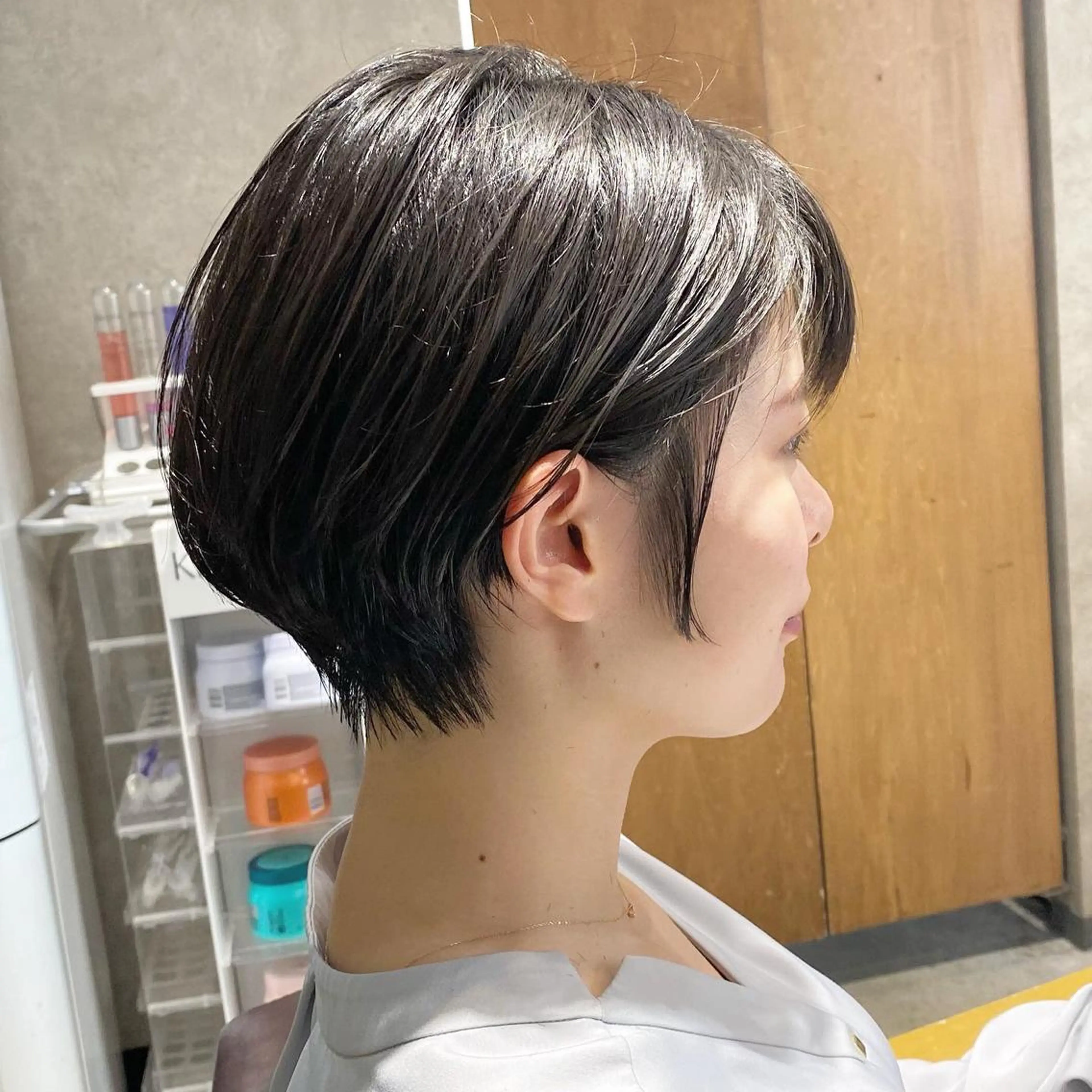 ショート 丸みショート くびれヘア ショートヘア カット ヘアカラー トリートメント Graph. （グラフ）立川🪽✨のヘアスタイル
