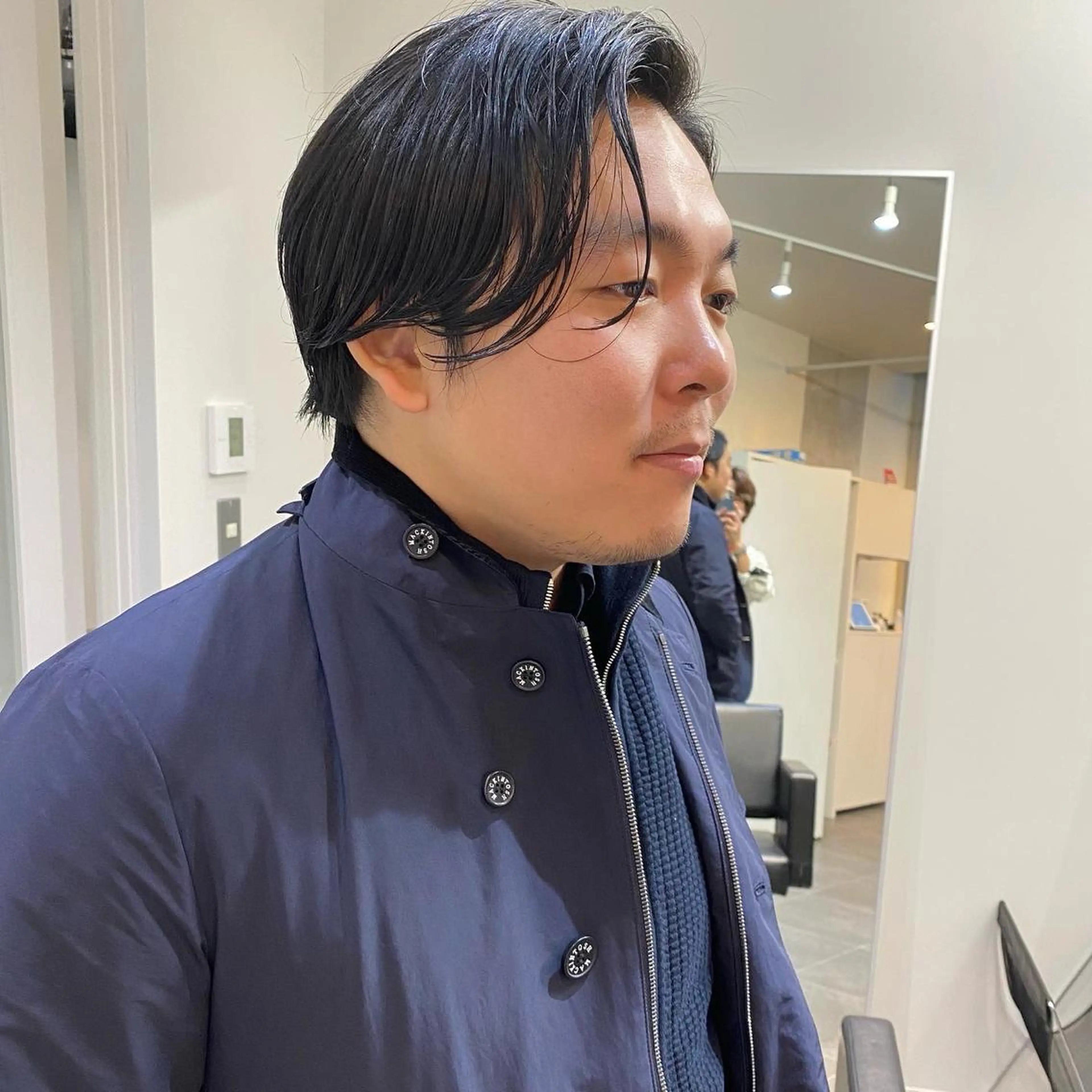 メンズ ビジネス カット YinYang所属・川﨑 章弘のヘアスタイル