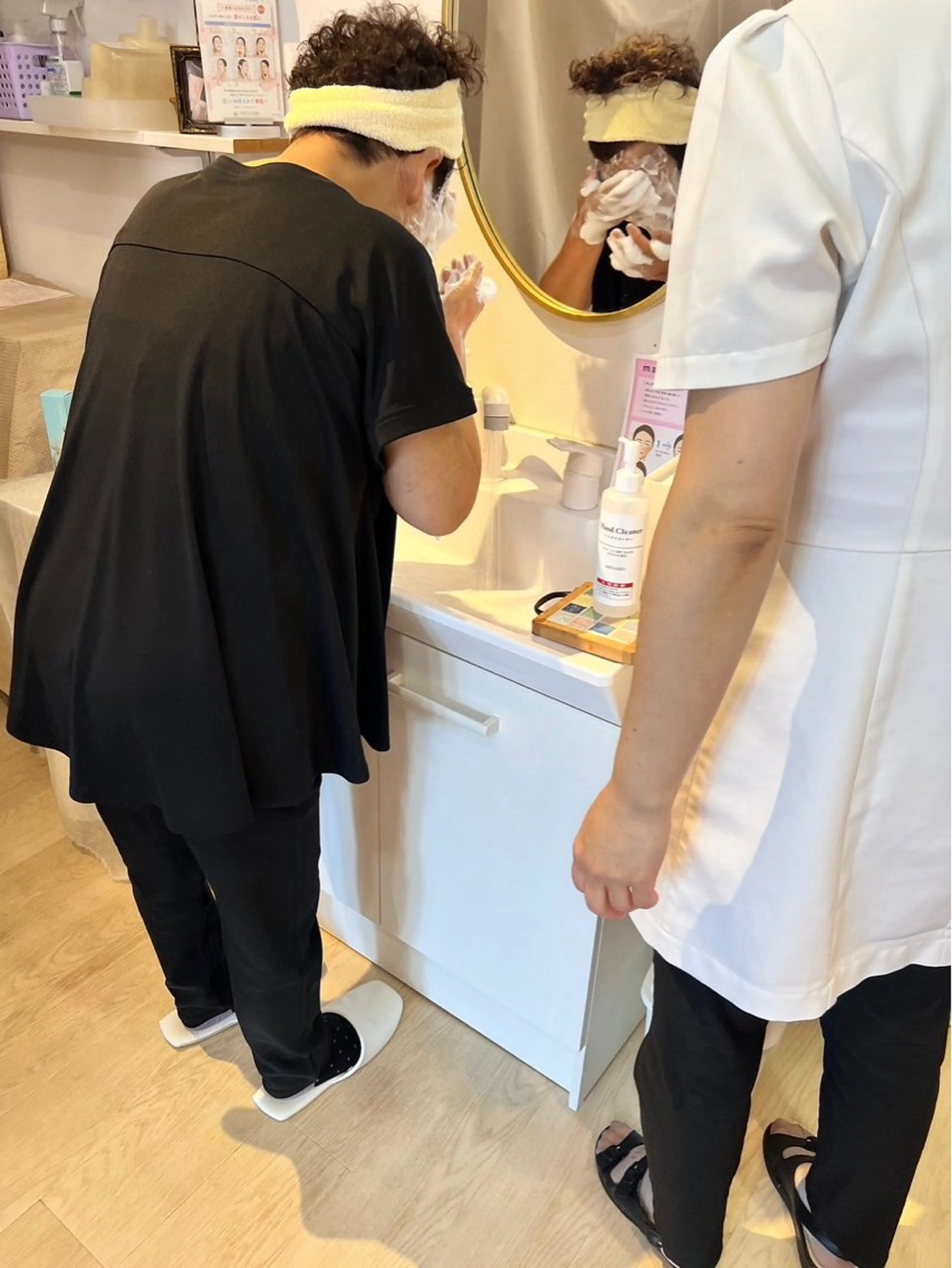 しみケア体験の写真