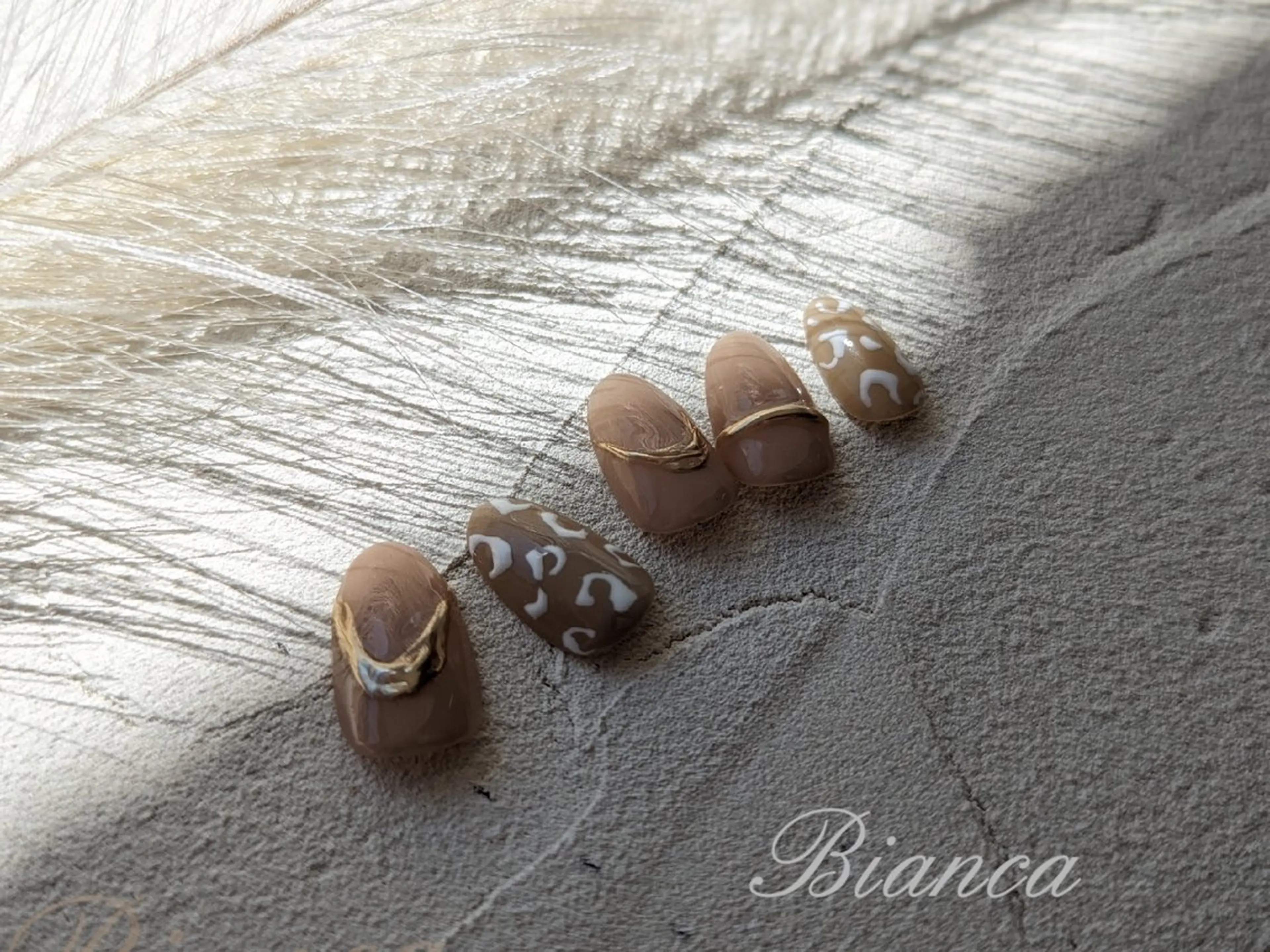 ミディアム Bianca 溝の口 ASANOのネイルデザイン