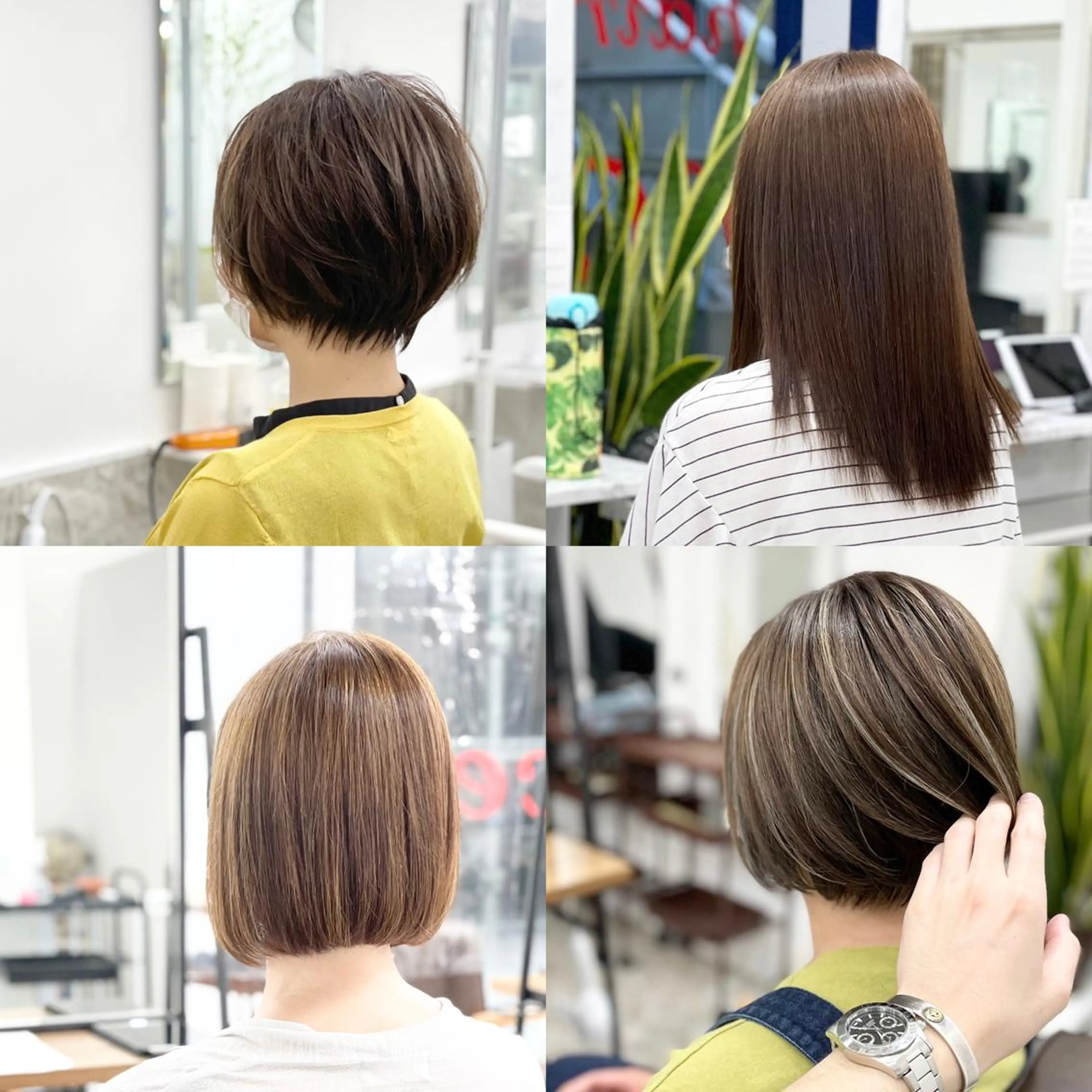 セミロング パーマ 相武台ショート特化 💐川崎希💐のヘアスタイル