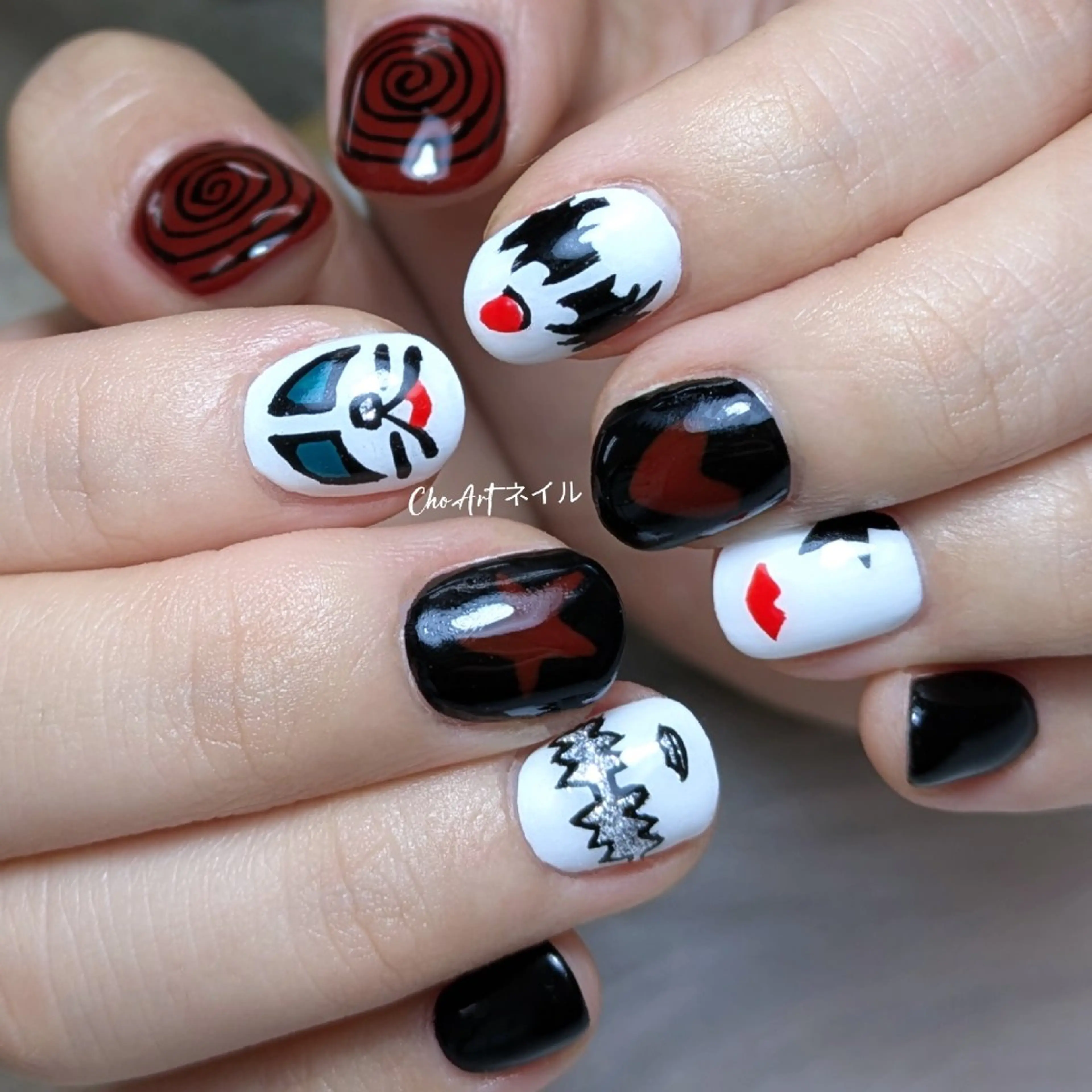 ネイル アートネイル ジェルネイル ラメ(グリッター) マグネットネイル 持ち込み Cho Artネイル所属・Cho Art ネイルのネイルデザイン