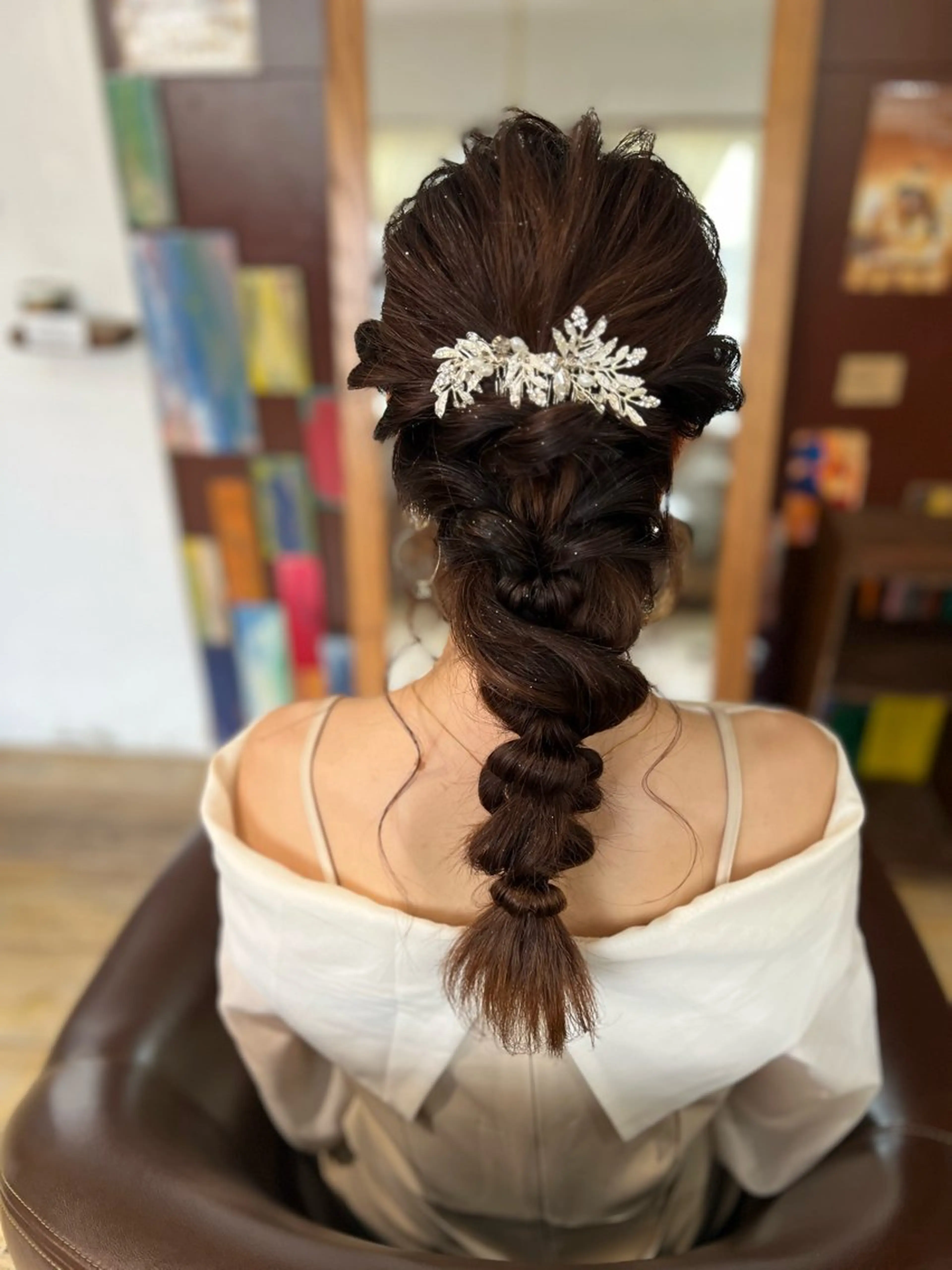 ロング ヘアアレンジ ヘアセット Style Tのヘアスタイル