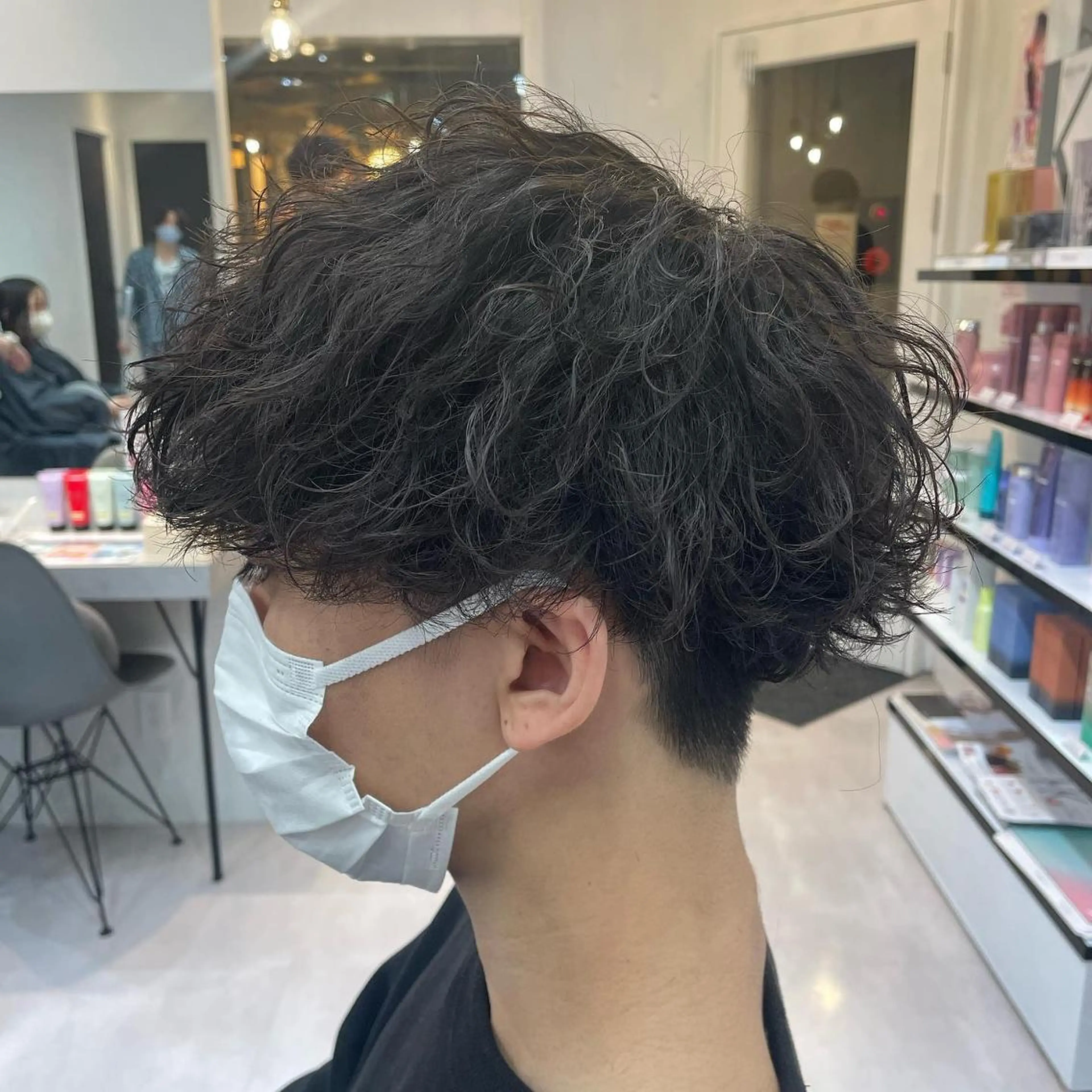 ショート 髪質改善× ハイライト溝江のヘアスタイル