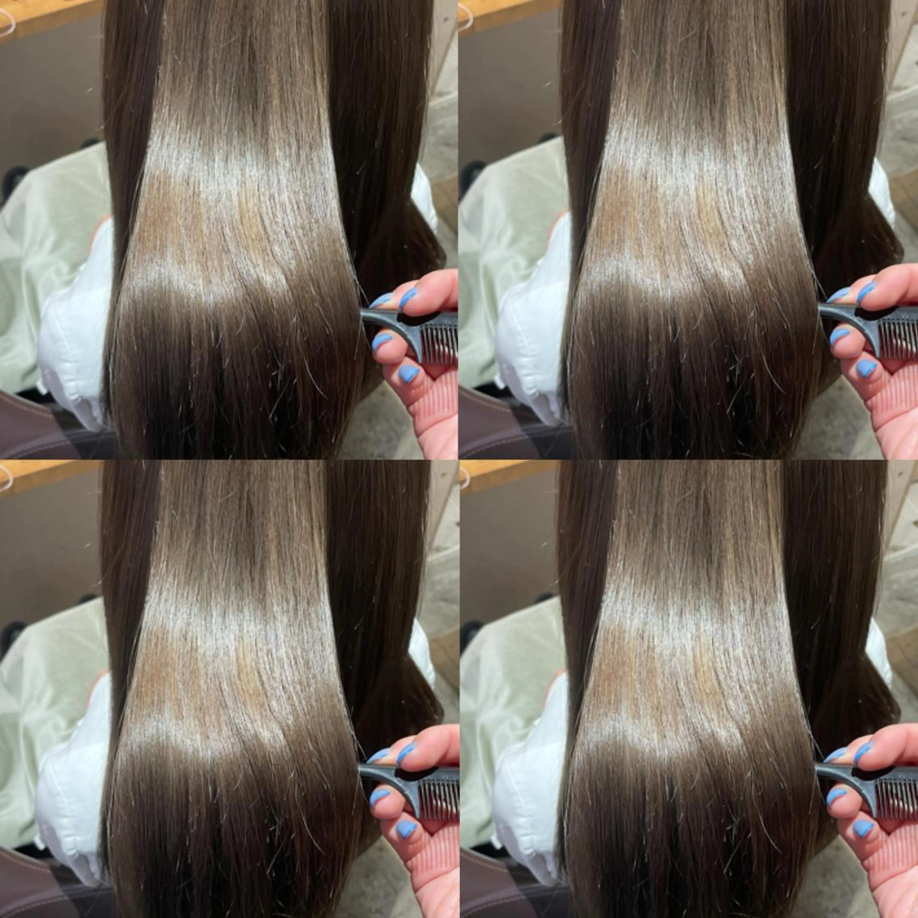 ミディアム カラー 艶カラー🦋髪質改善 🫧MINAMIのヘアスタイル