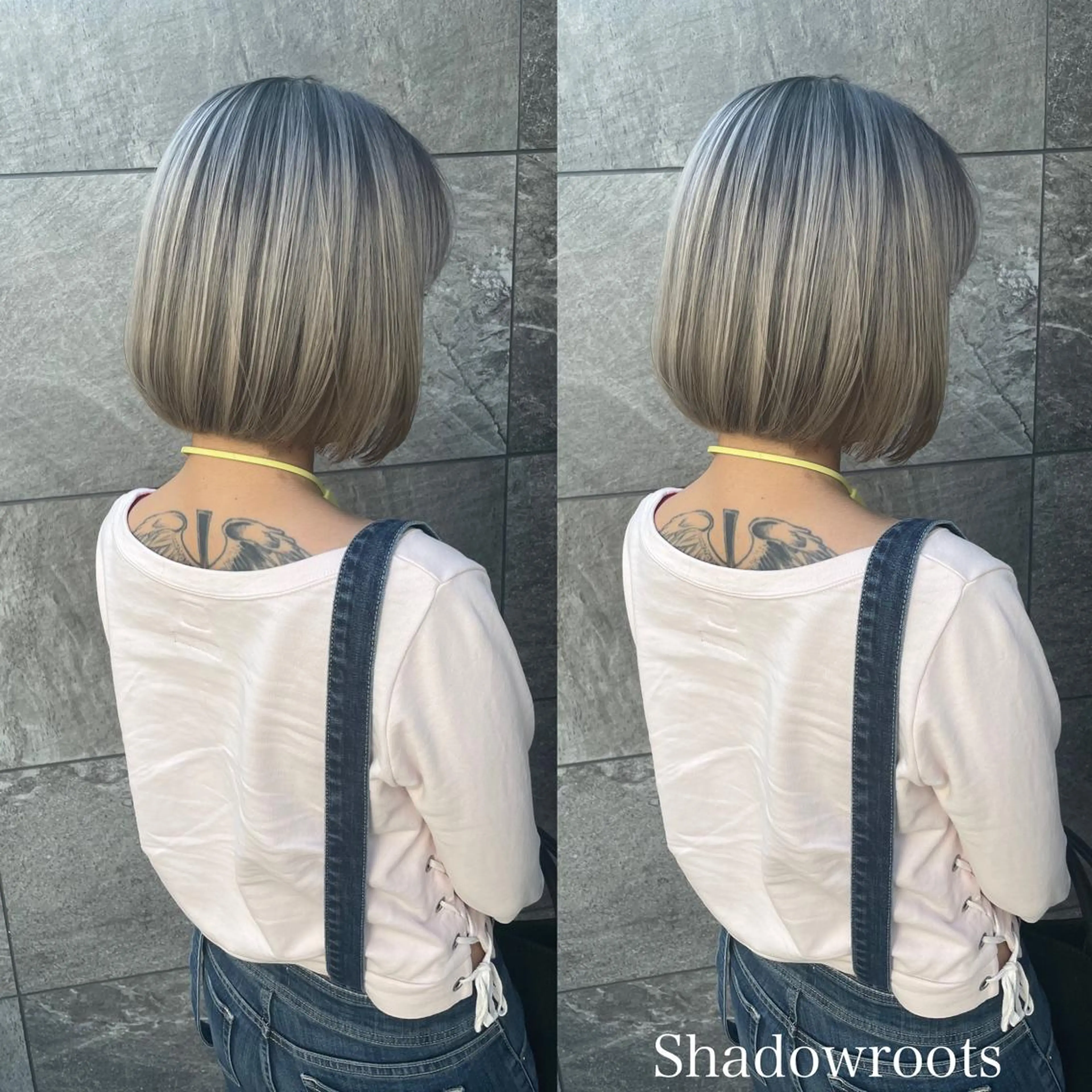 ショート カラー ヒカ/外国人風 デザインカラーのヘアスタイル