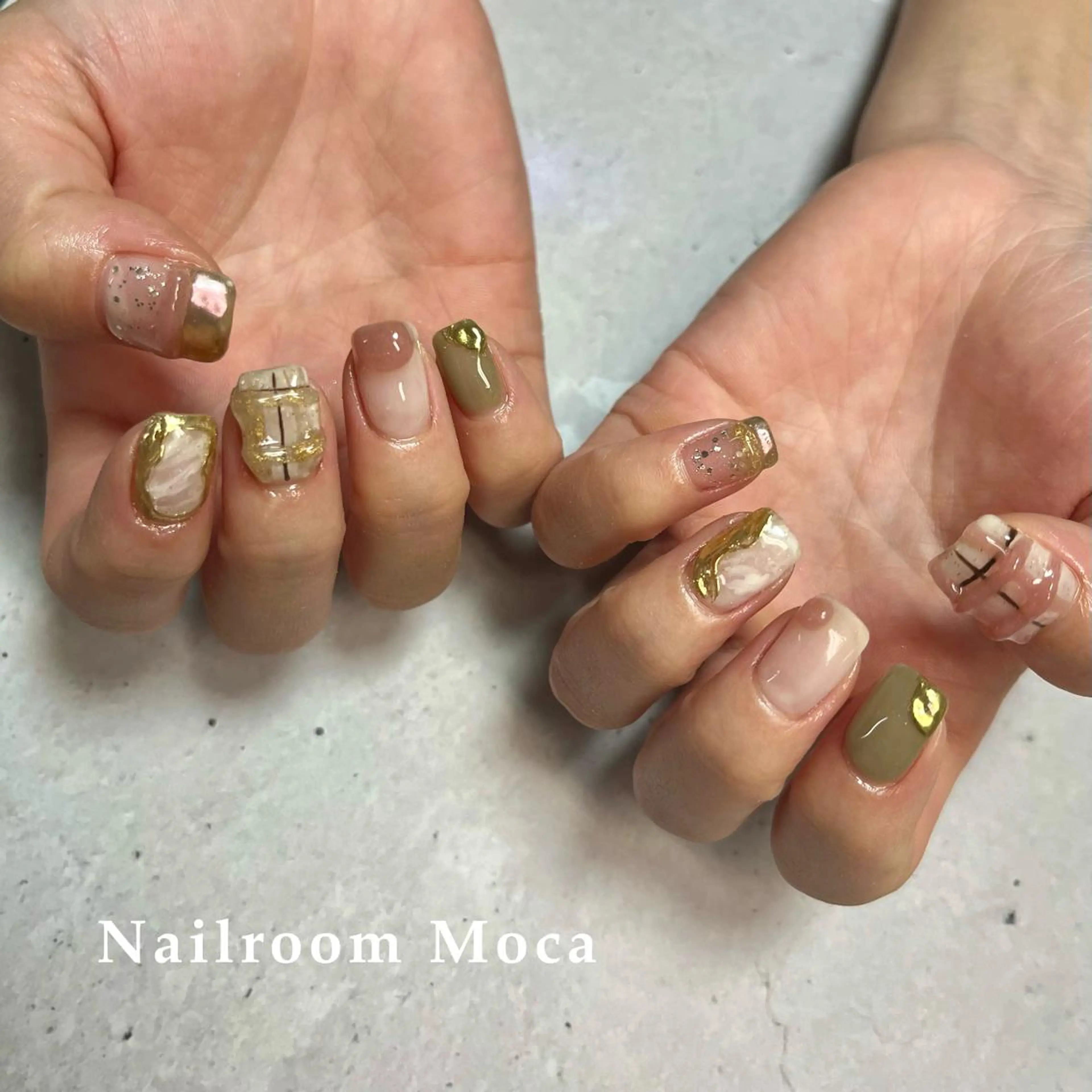 ネイル アートネイル ハンドネイル Nailroom Mocaのネイルデザイン