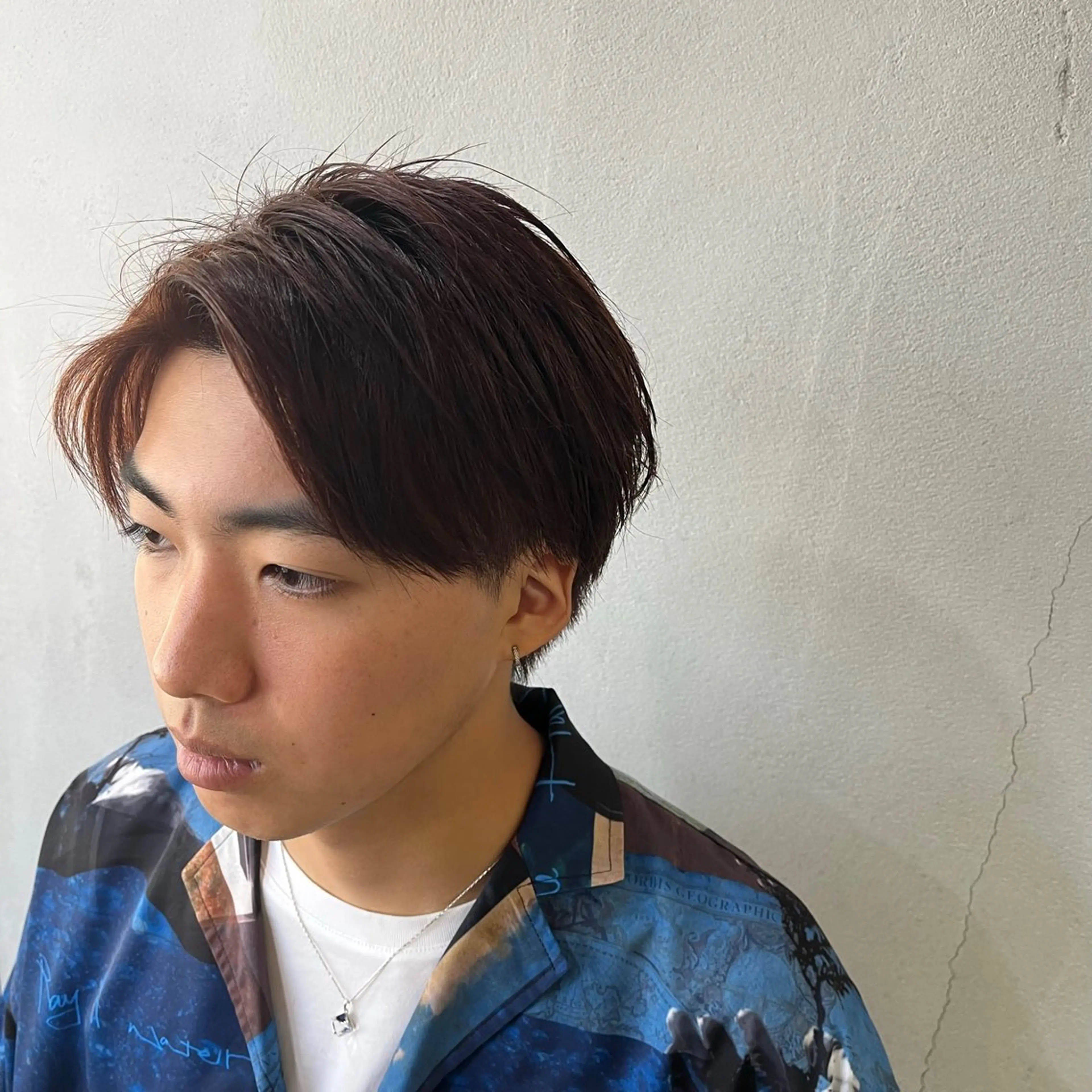 メンズ カット アキト/ メンズ/透明感暗髪のヘアスタイル