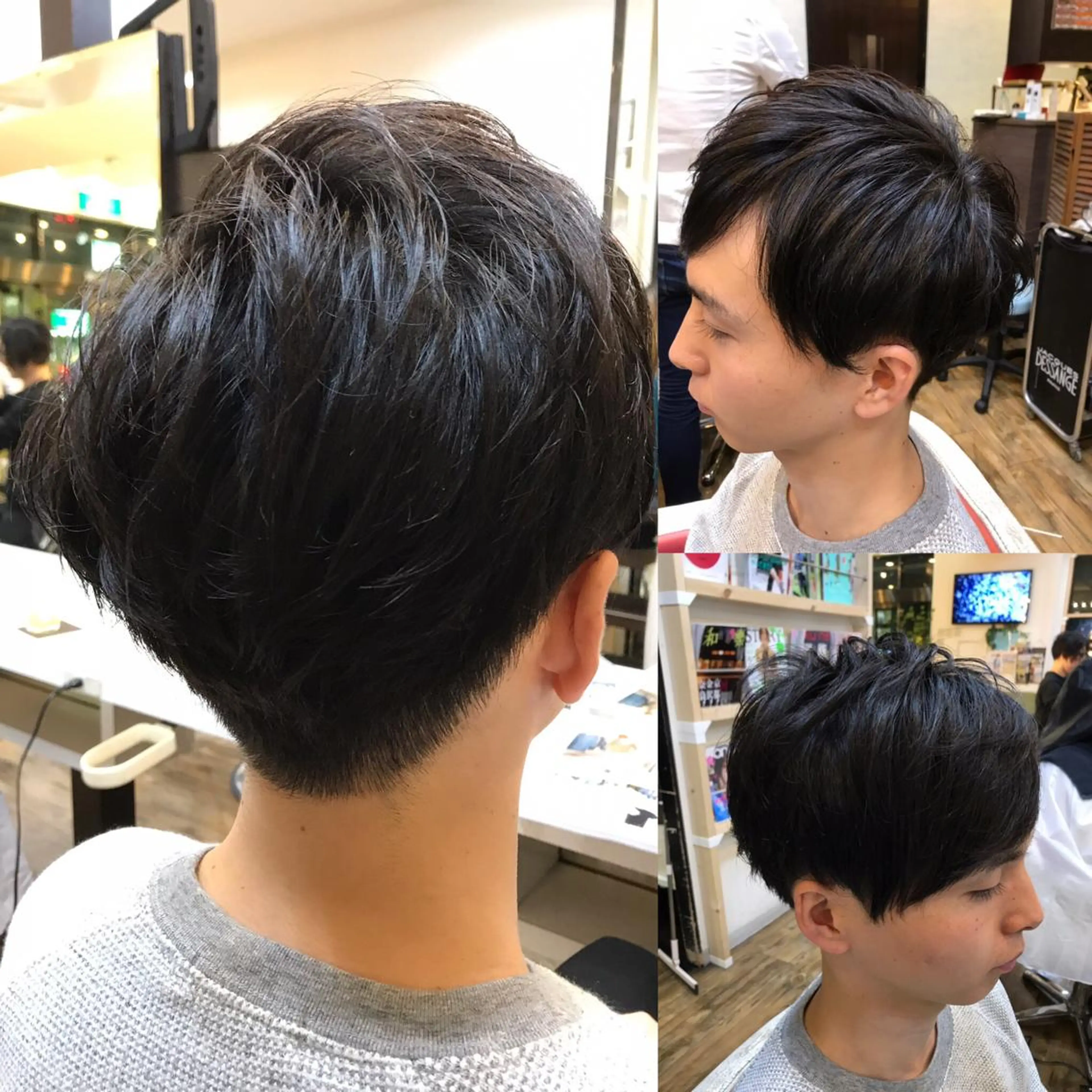 ショート メンズ ツーブロック 刈り上げ 赤羽、髪質改善サロン 吉野リョウスケのヘアスタイル