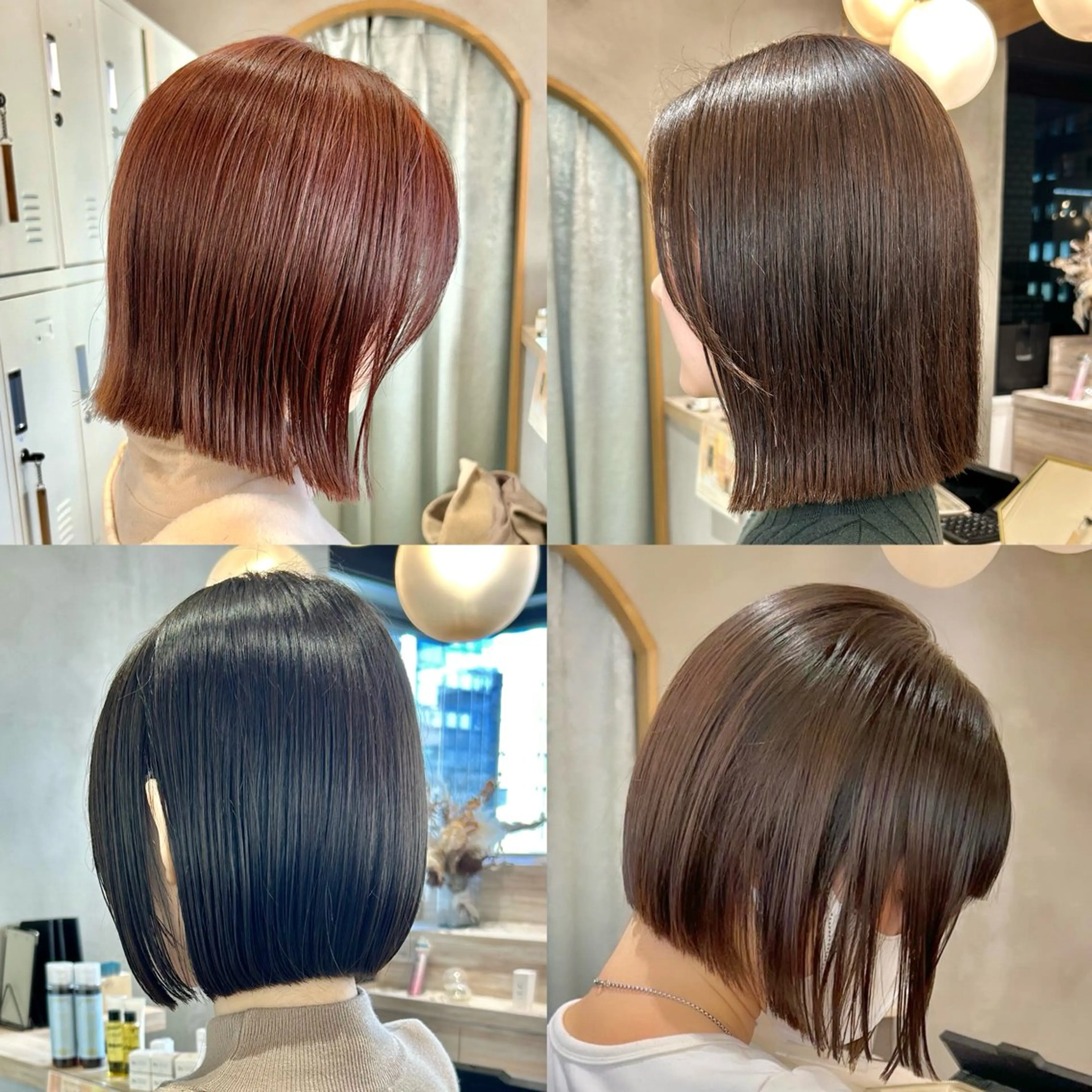 ショート カット トリートメント 🩵縮毛矯正/ブリー チ/髪質改善/いつかのヘアスタイル