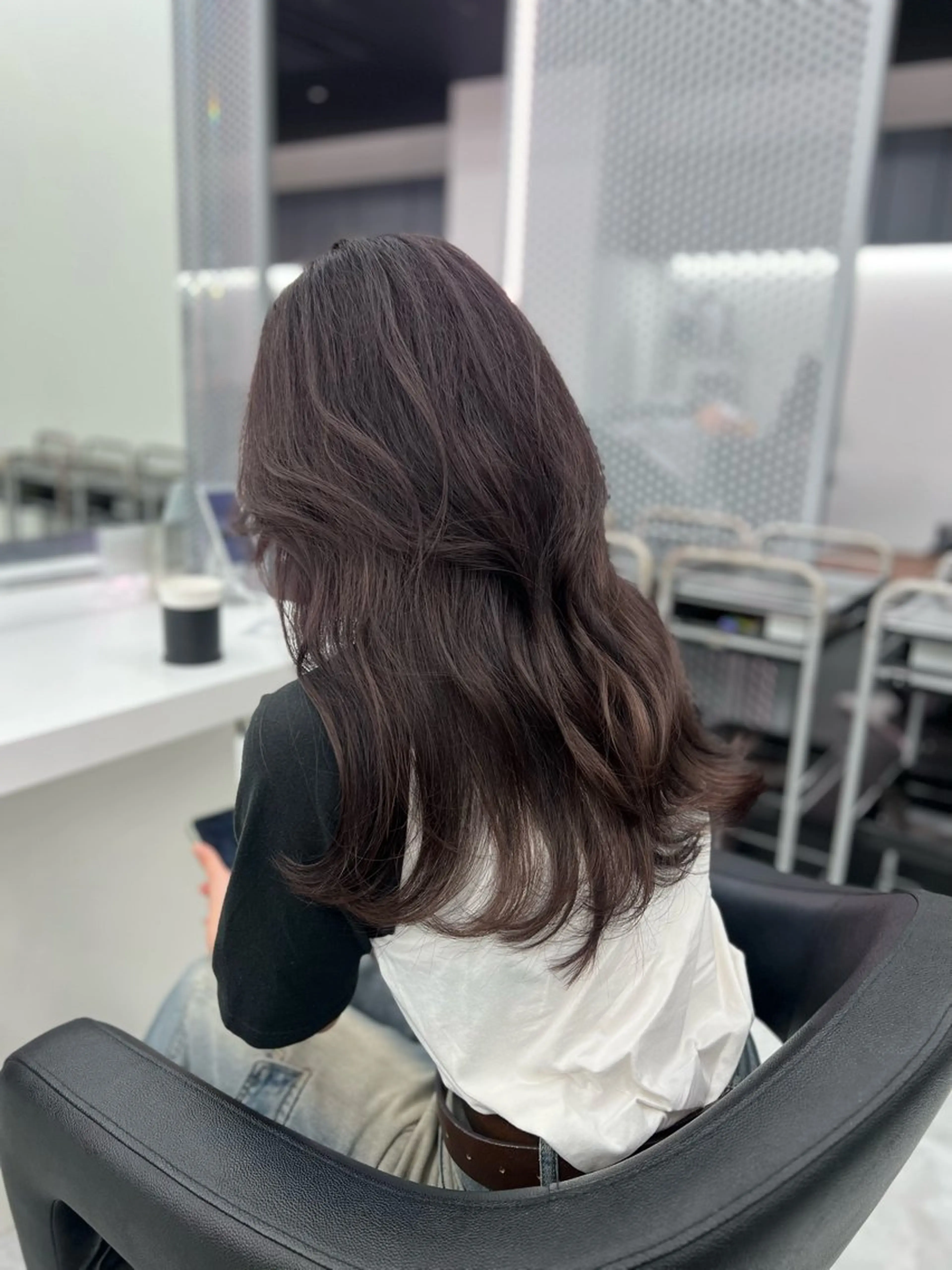 セミロング カラー ヘアアレンジ カット ヘアカラー トリートメント ヘッドスパ ヘアセット 🫧暗髪/ハイトーン 🫧RYUTA🫧のヘアスタイル