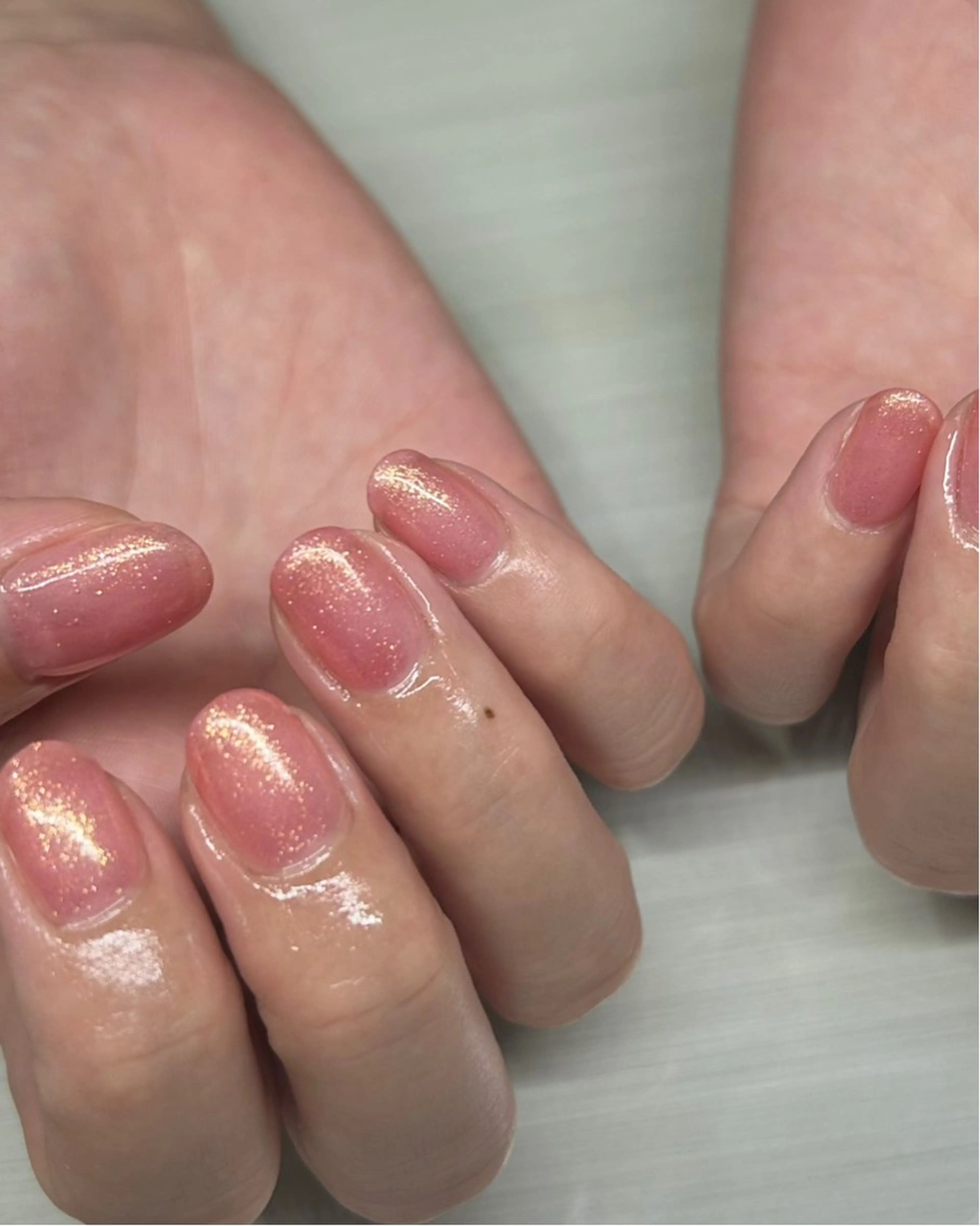 ネイル ラメ(グリッター) ハンドネイル nailist kannaのネイルデザイン