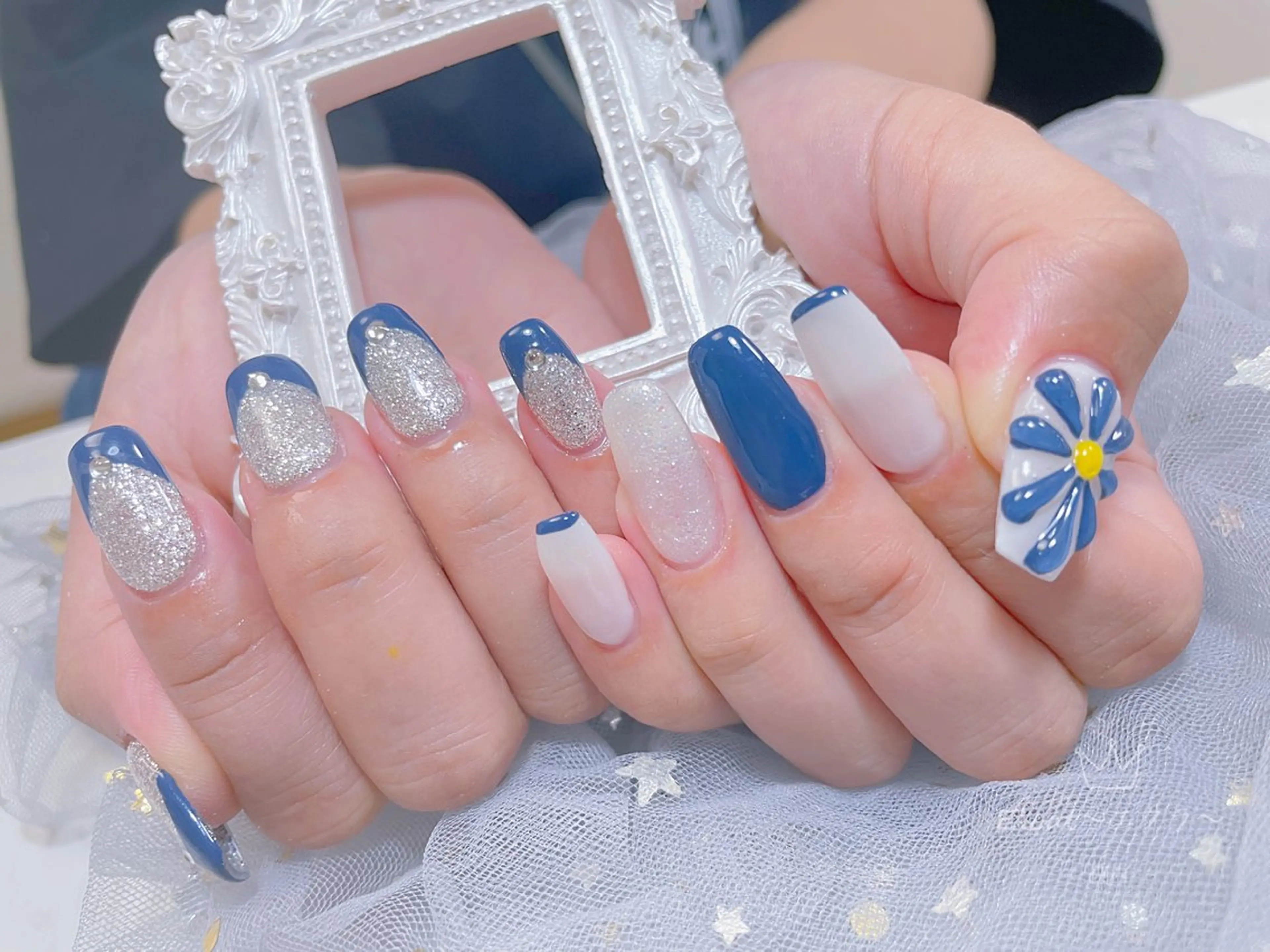 ネイル ハンドネイル ハンドケア ネイルサロンエクラ 🫧Shizukaのネイルデザイン