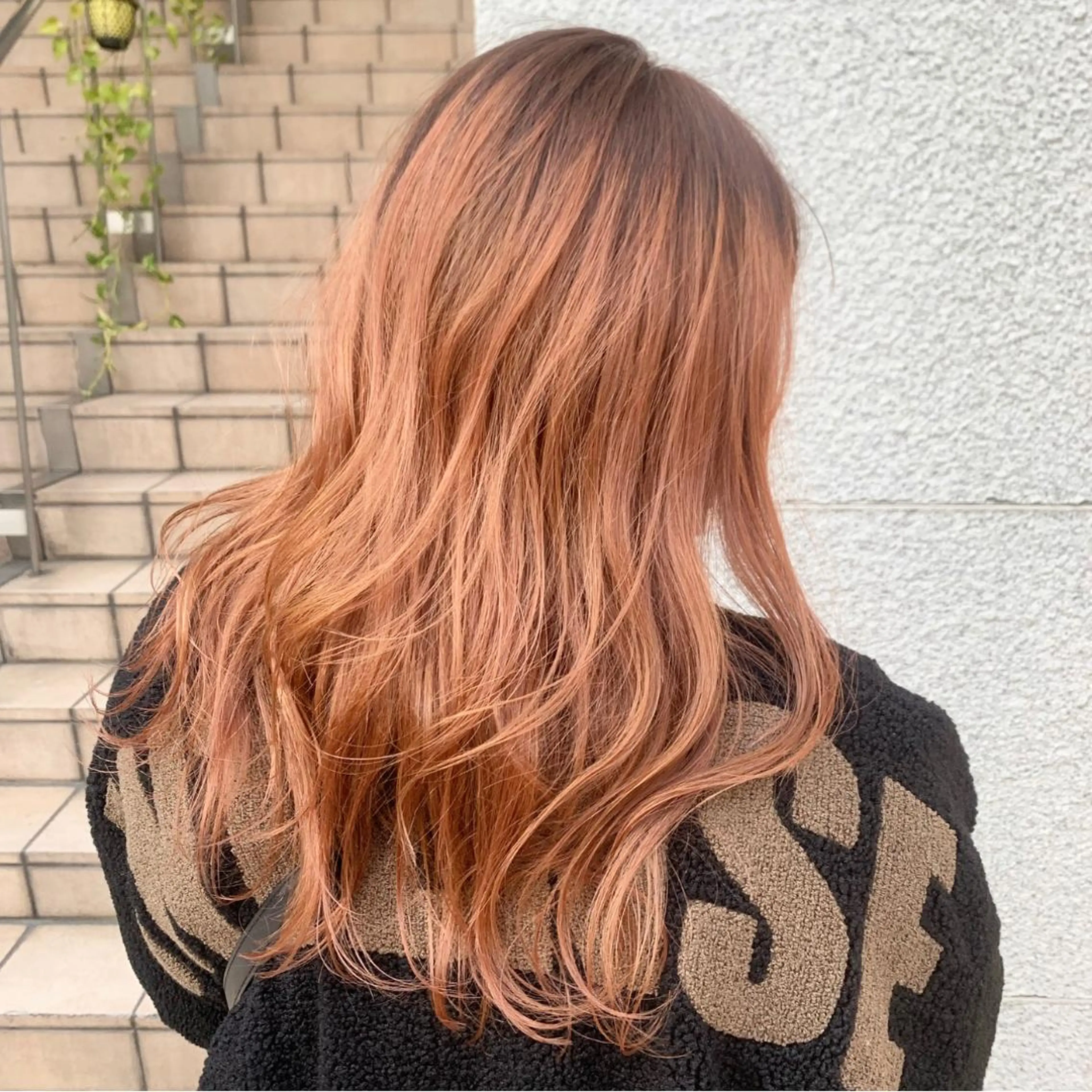 ロング カラー ヘアアレンジ ハイトーン/美髪矯正 🍃大江拓実のヘアスタイル