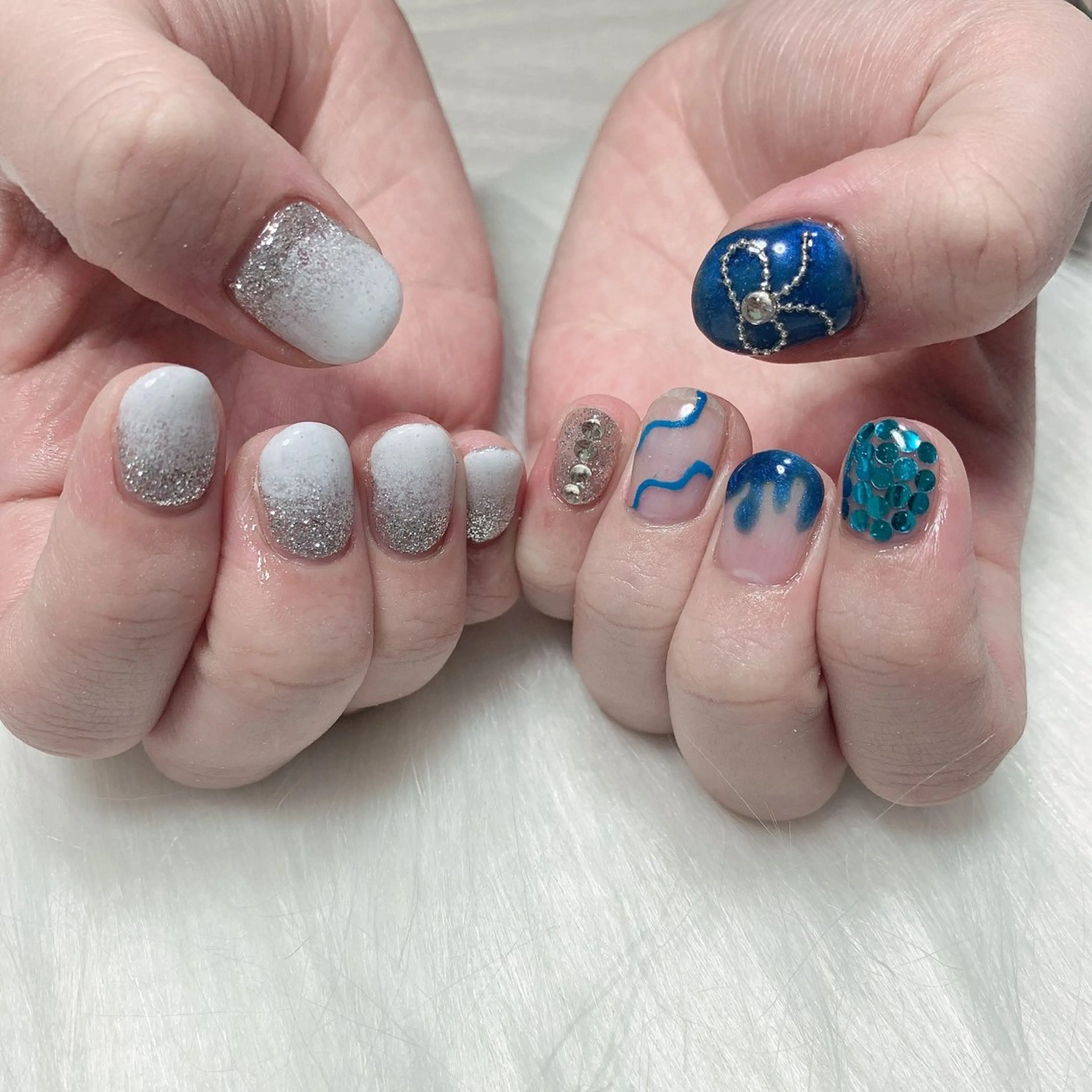 ネイル ハンドネイル フットネイル Adite nailのネイルデザイン