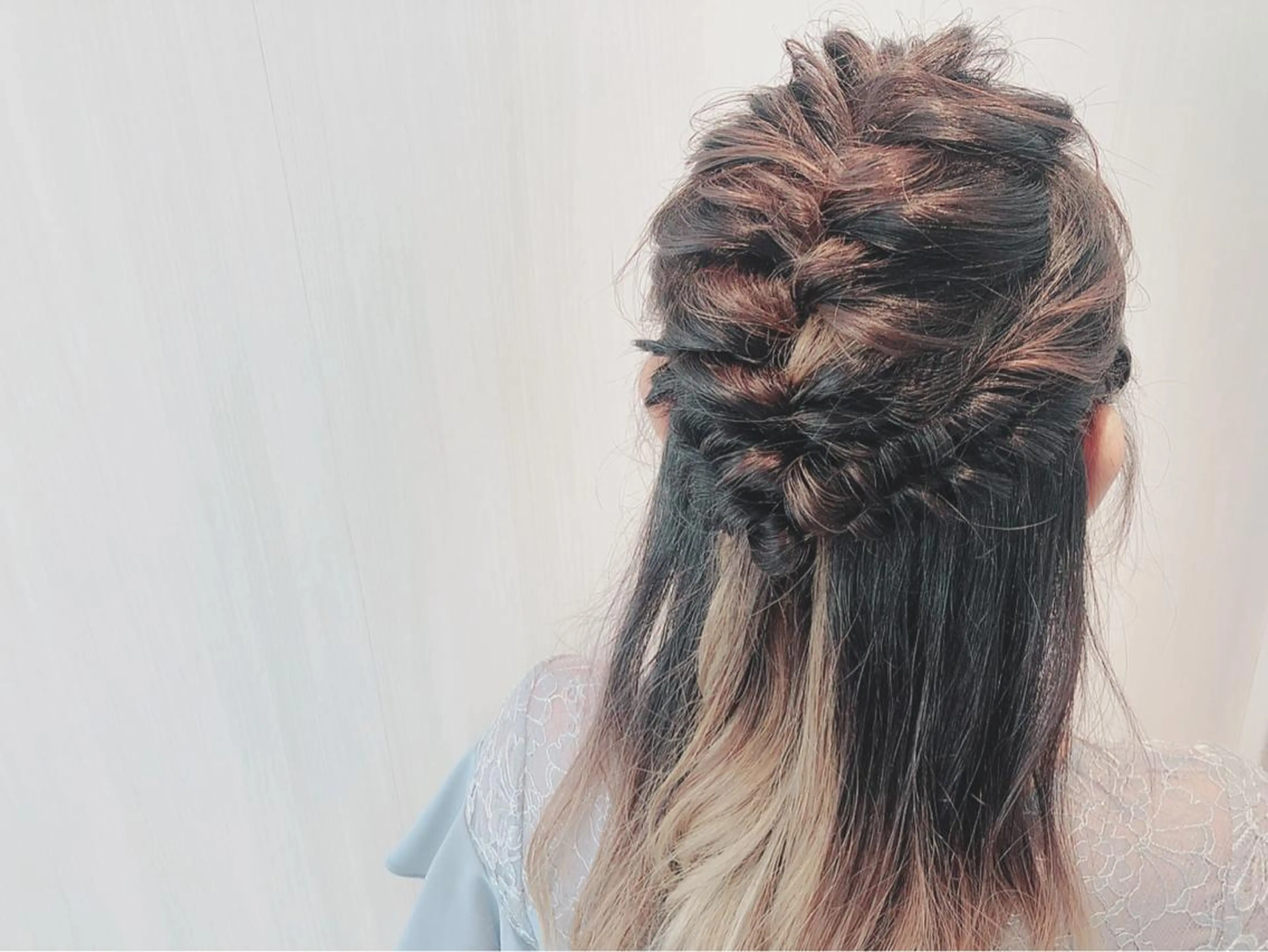 ロング ヘアアレンジ 久保田 茜のヘアスタイル