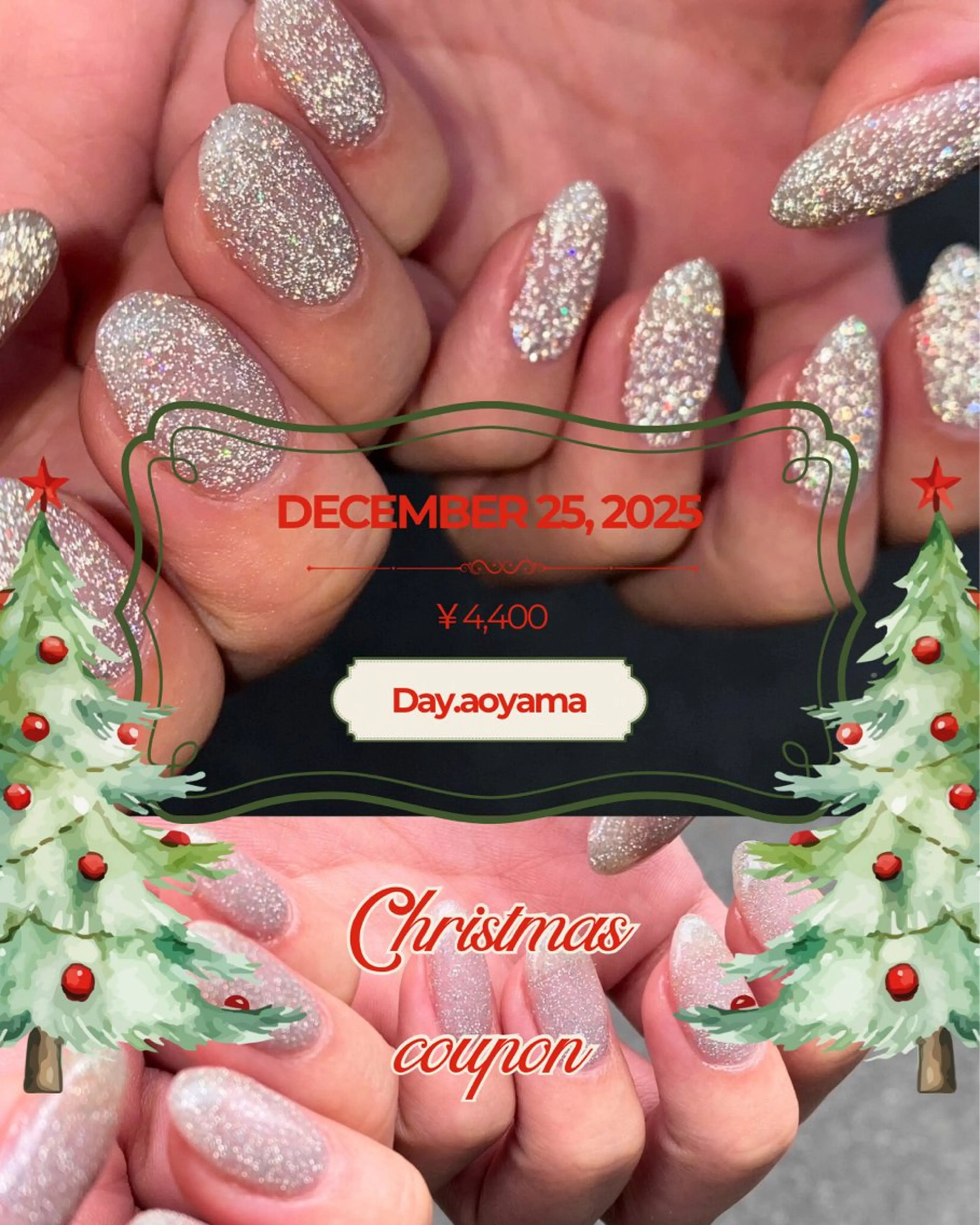 【🎄10代&学生限定🧸U24】オフ無料🆓フラッシュ📸ワンカラー💅✨の写真