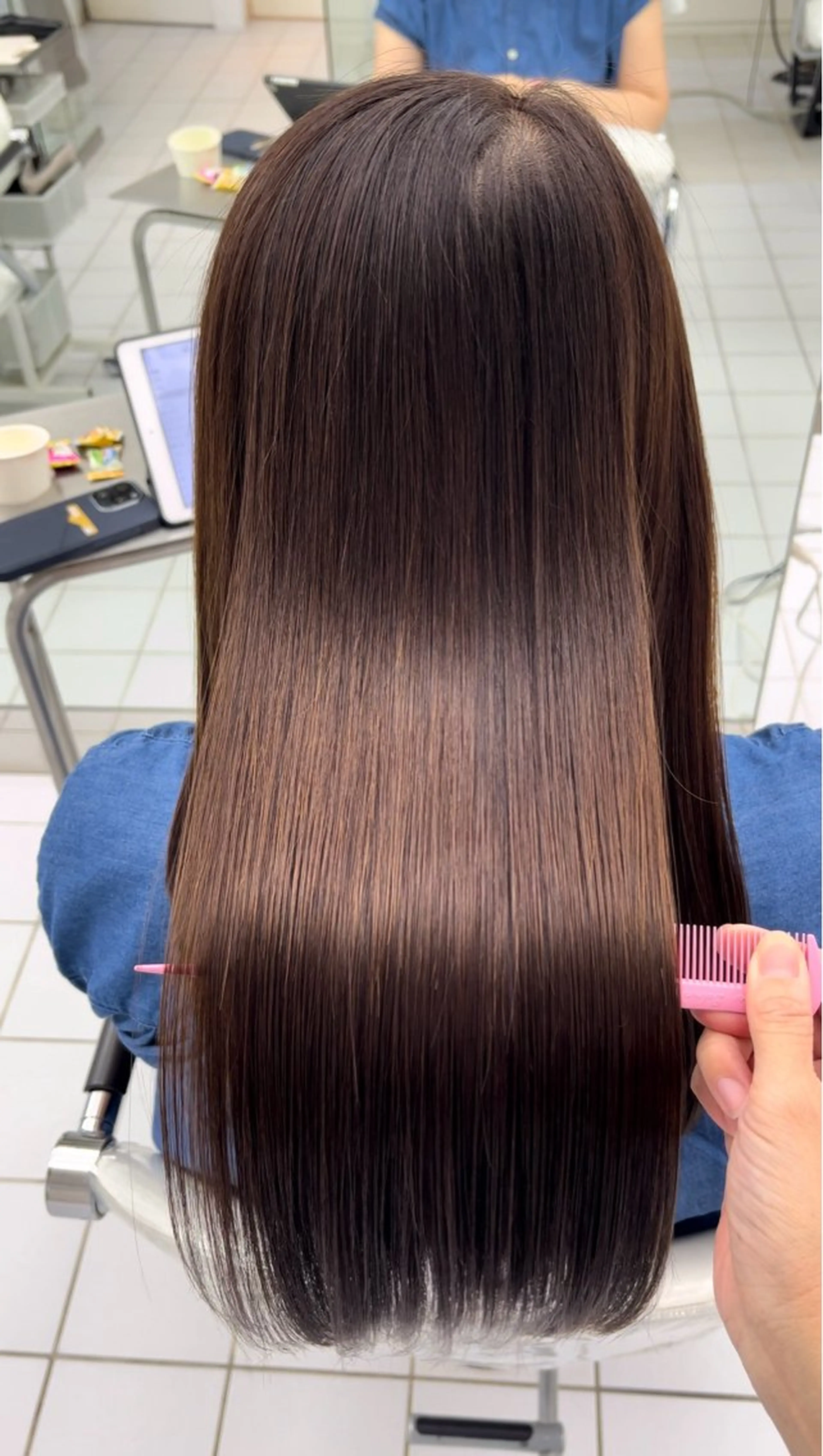 ロング 髪質改善 トリートメント MONITUR所属・MONITUR MEGUMIのヘアスタイル