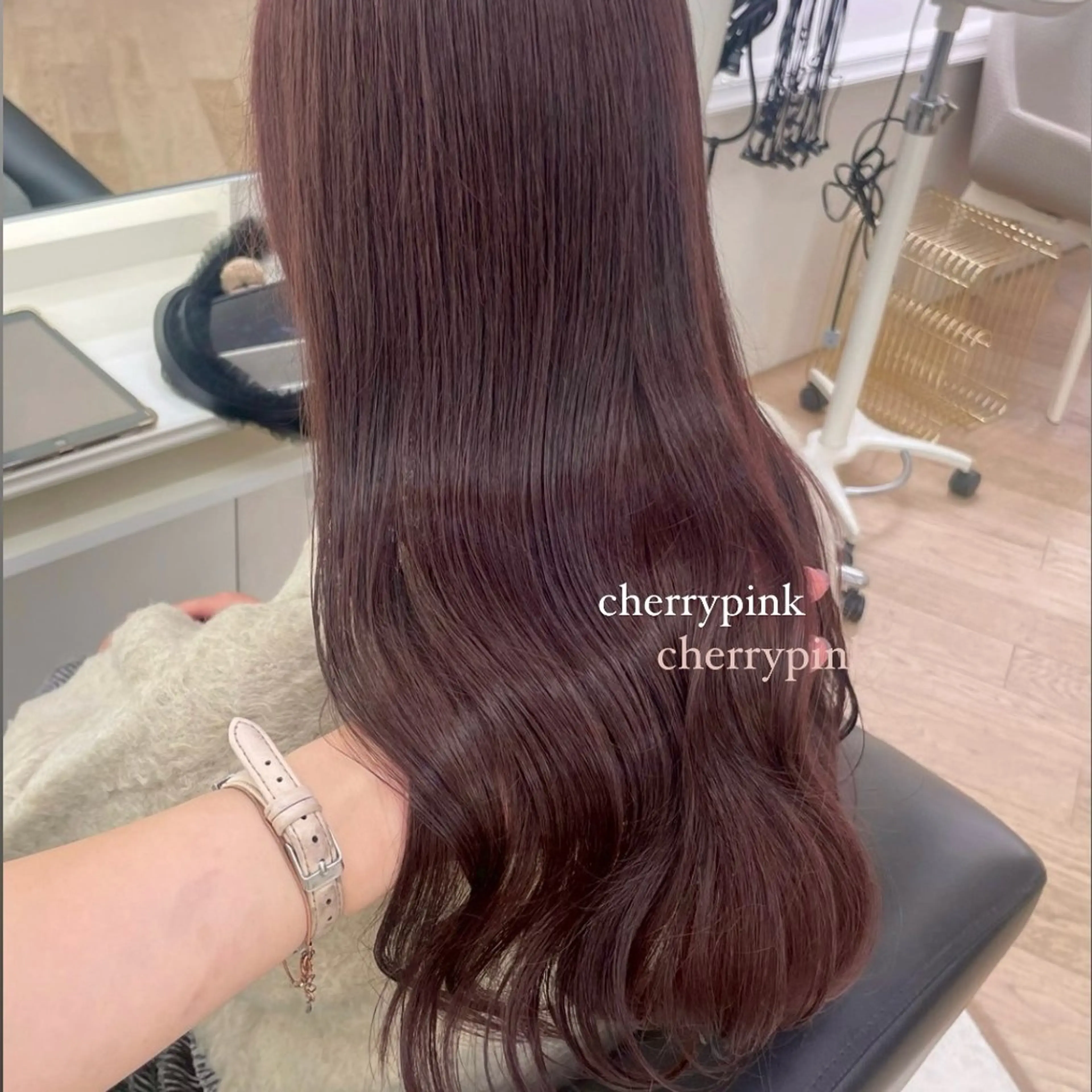 ロング カラー ヘアカラー ParveMix ♡白神みやびのヘアスタイル