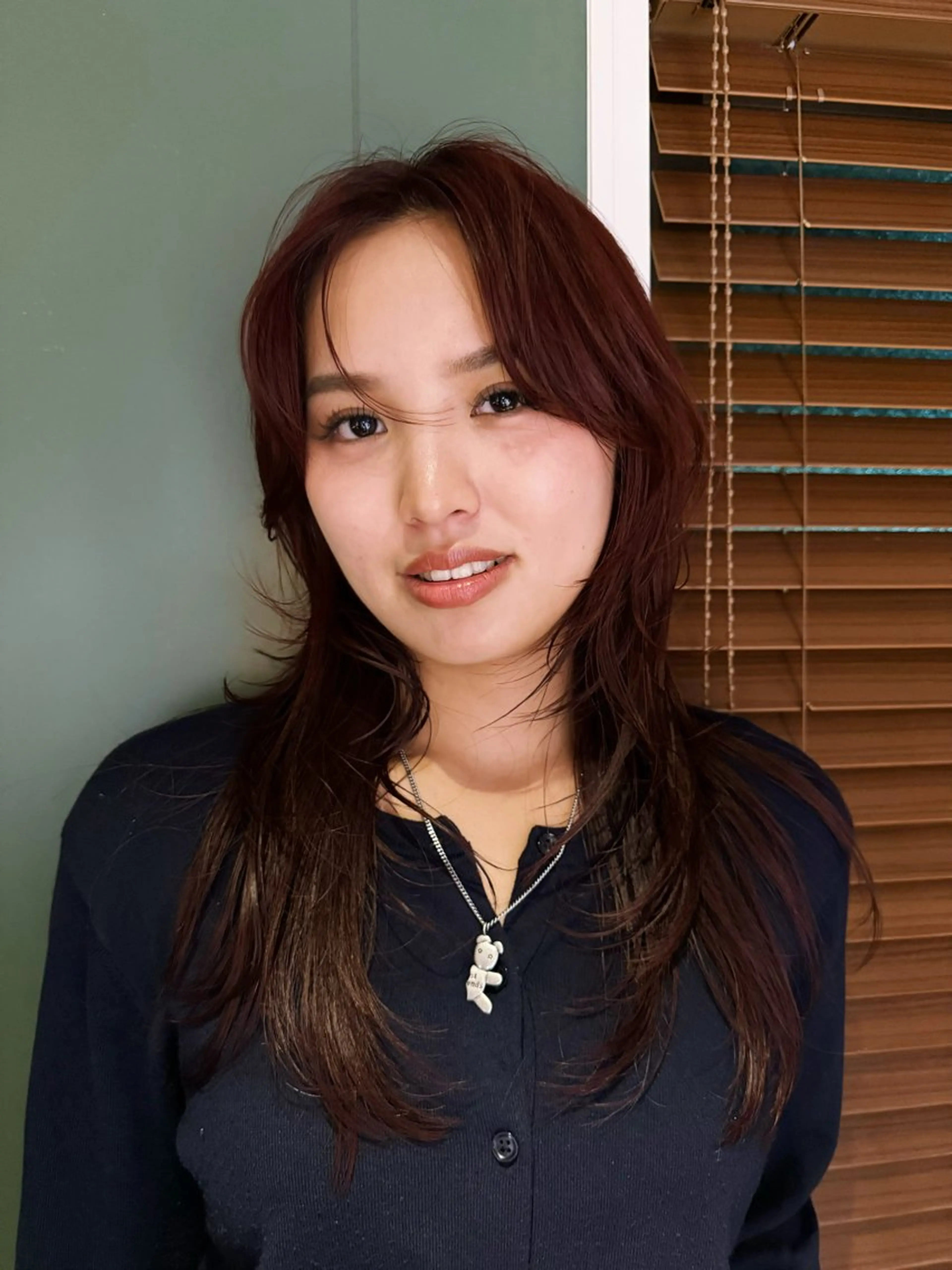 ロング ヘアカラー 透明感カラー/ ベージュ/yuzuのヘアスタイル