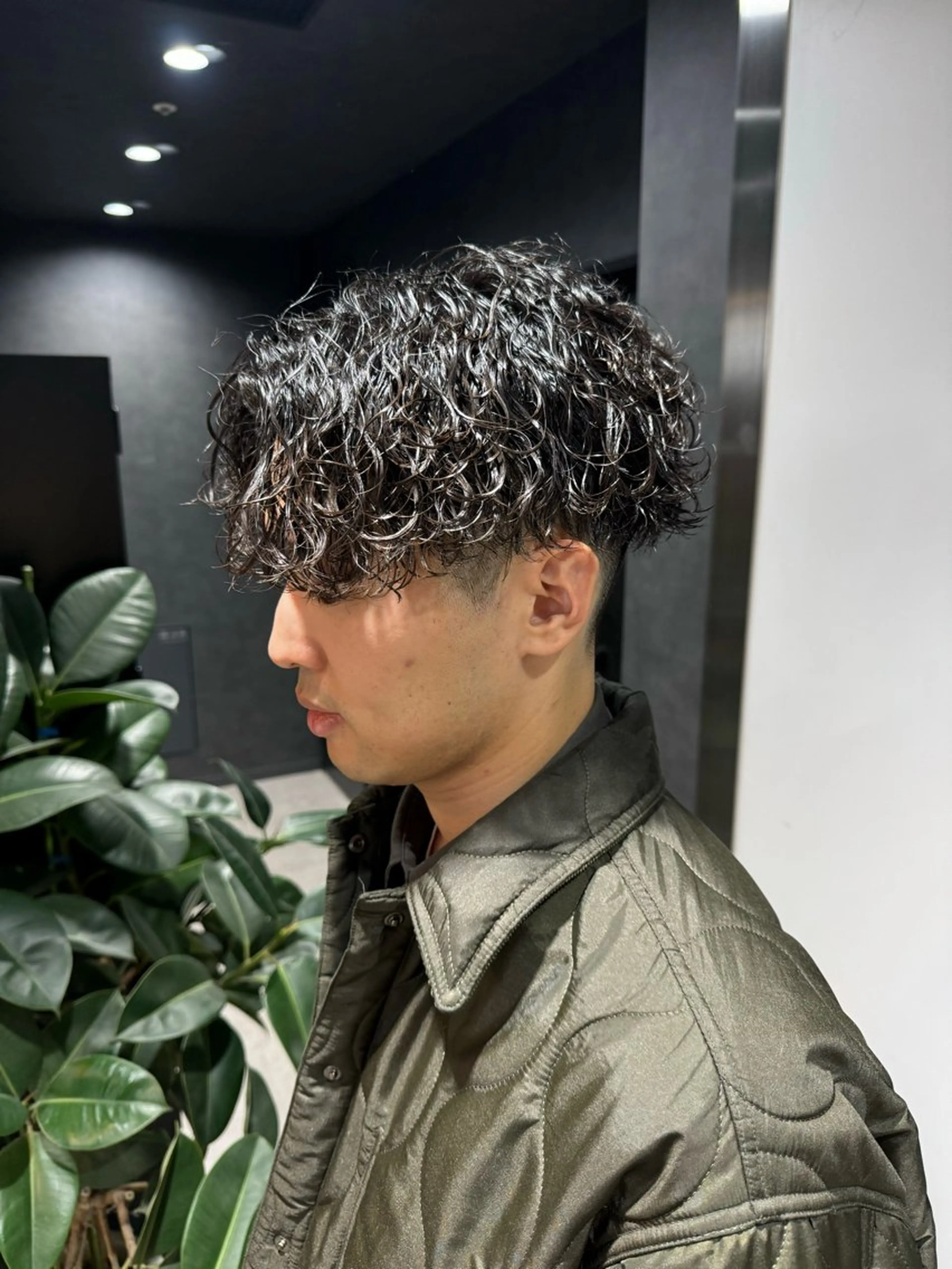 パーマ メンズ カット パーマ トリートメント ヘッドスパ ヘアセット イケメン製造機 🔥上原沙羅🔥のヘアスタイル