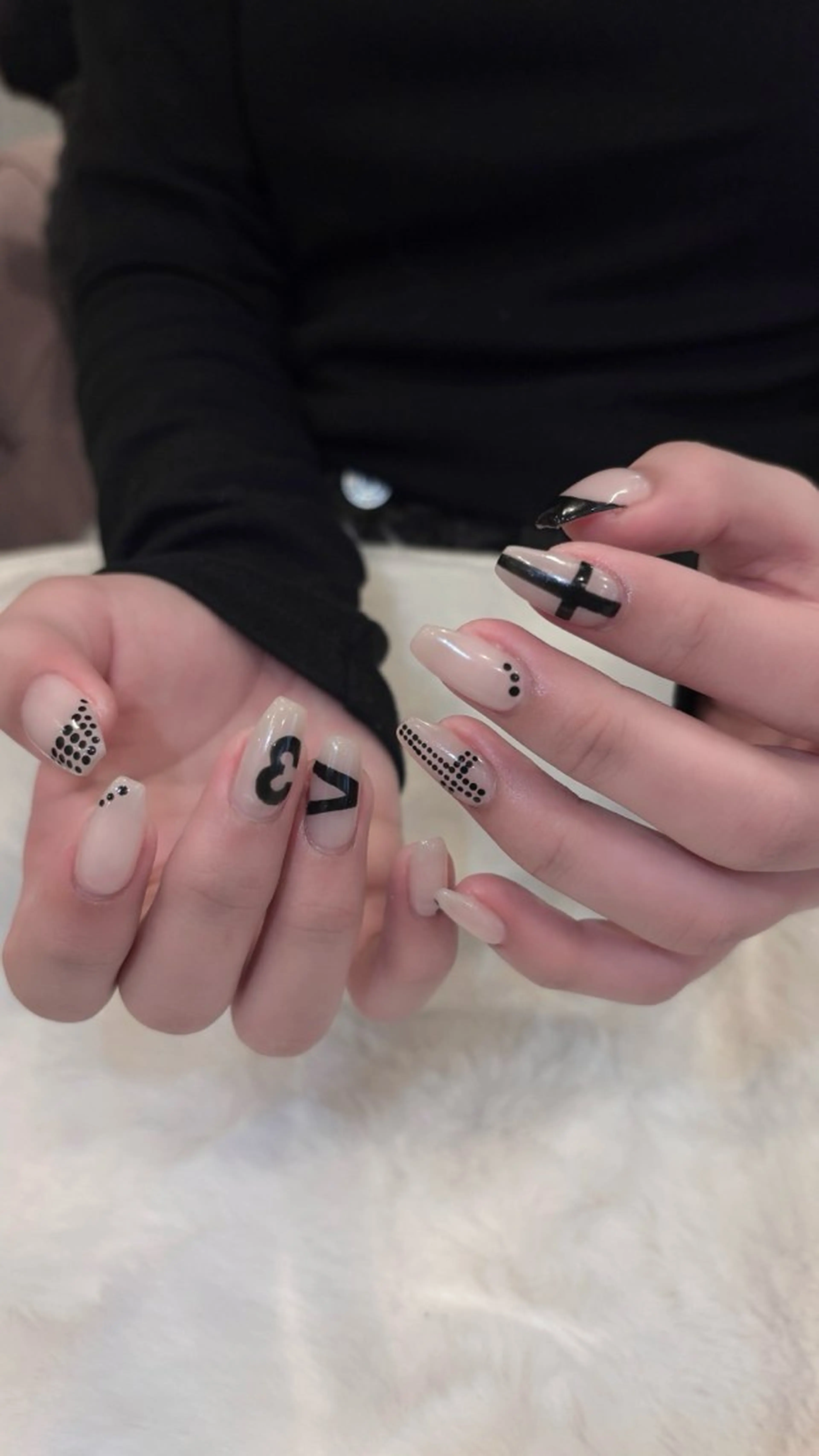 ネイル ハンドネイル 名古屋ワンホンネイル 沙理亜のネイルデザイン