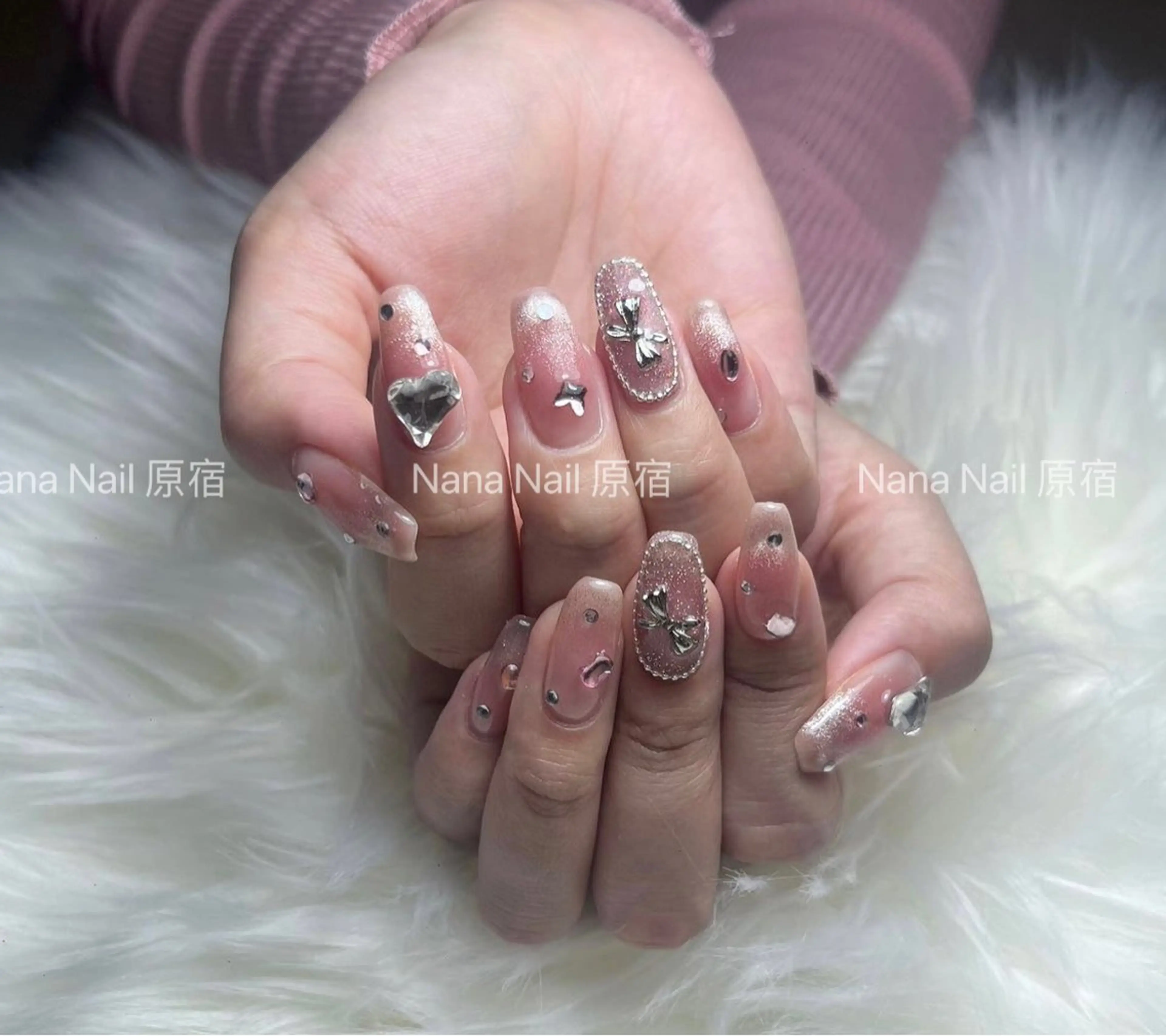 ネイル 持ち込み ハンドネイル Unicorn Nail原宿表参道のネイルデザイン
