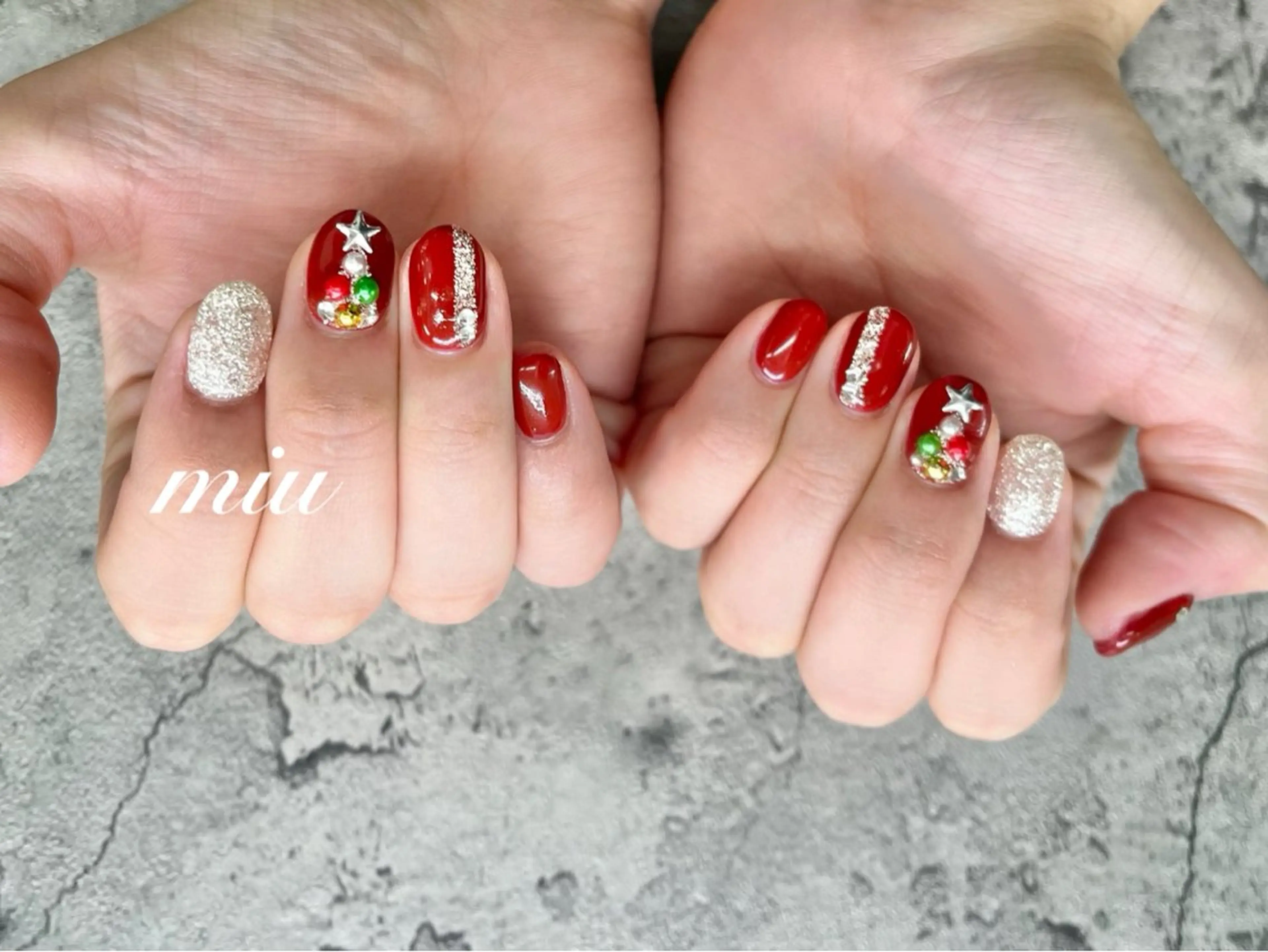 ネイル アートネイル ハンドネイル miu nail 🐾Mihoのネイルデザイン