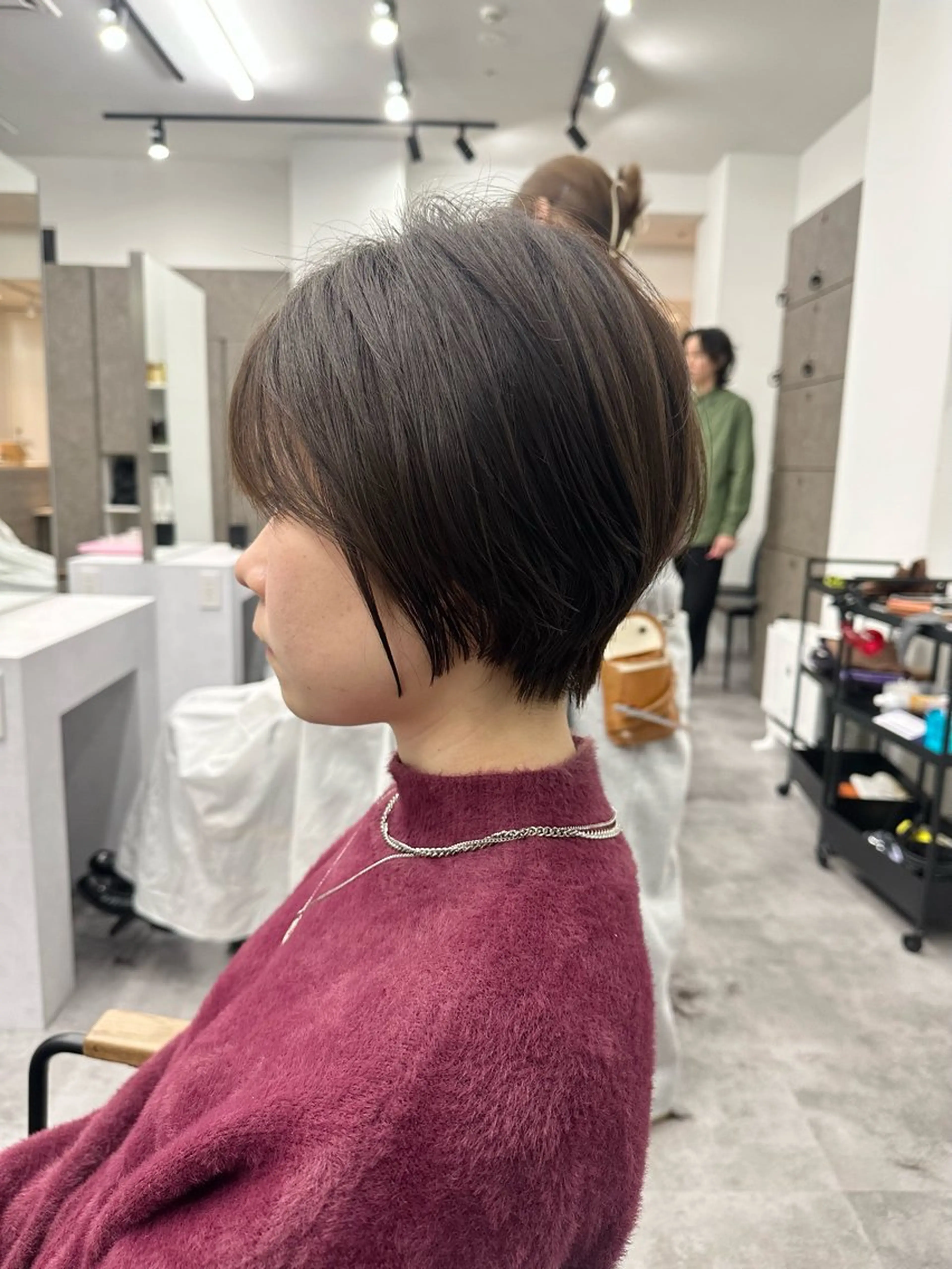 ショート ショートボブ ボブ ショートヘア ごとう さなのヘアスタイル