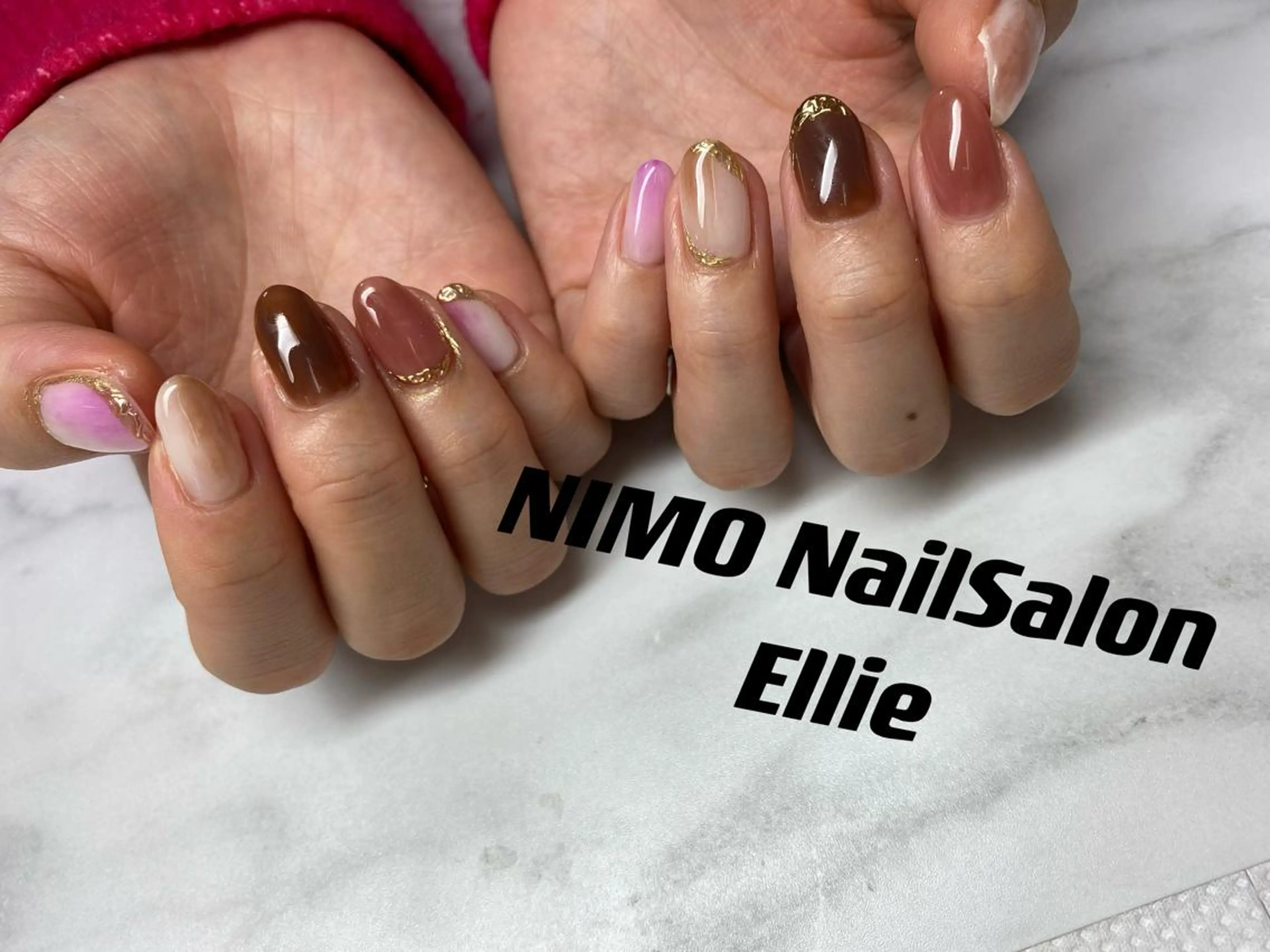 ネイル ハンドネイル ハンドケア ♡Ellie ♡のネイルデザイン