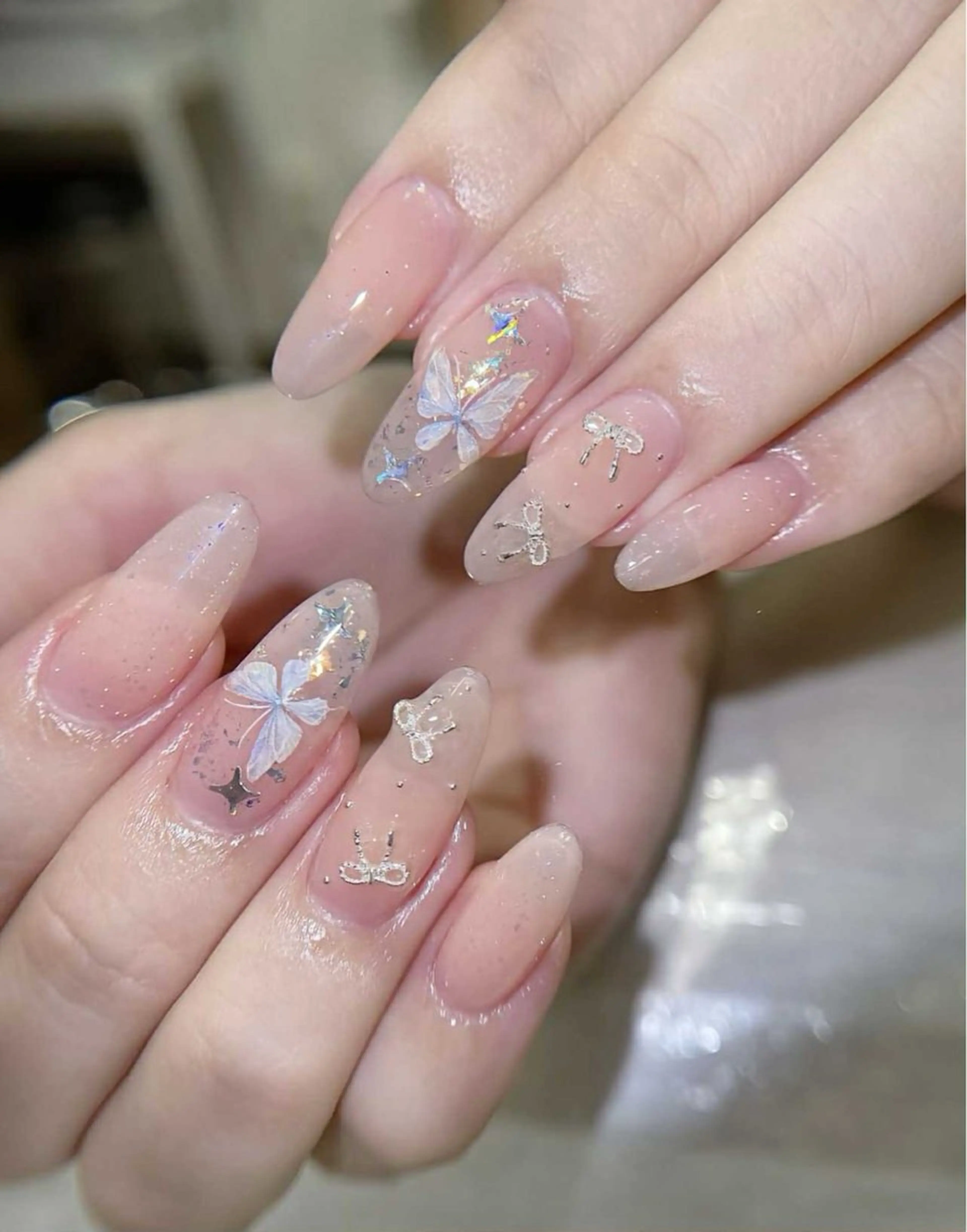 ロング ハンドネイル 28nails -hangのネイルデザイン
