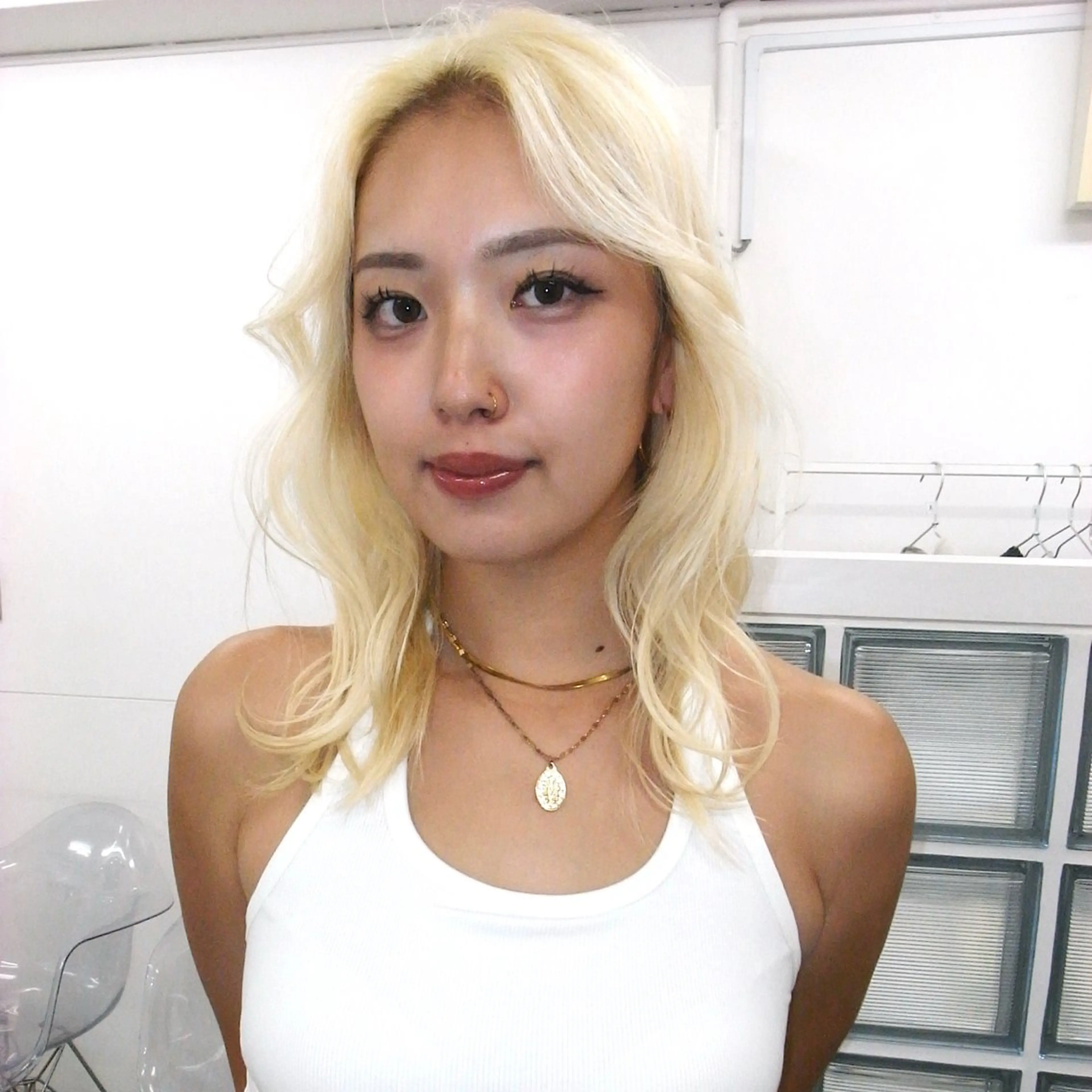 【stylistデビュー前価格】似合わせCUT+BLEACH+COLOR+クイックトリートメント🪽✨の写真
