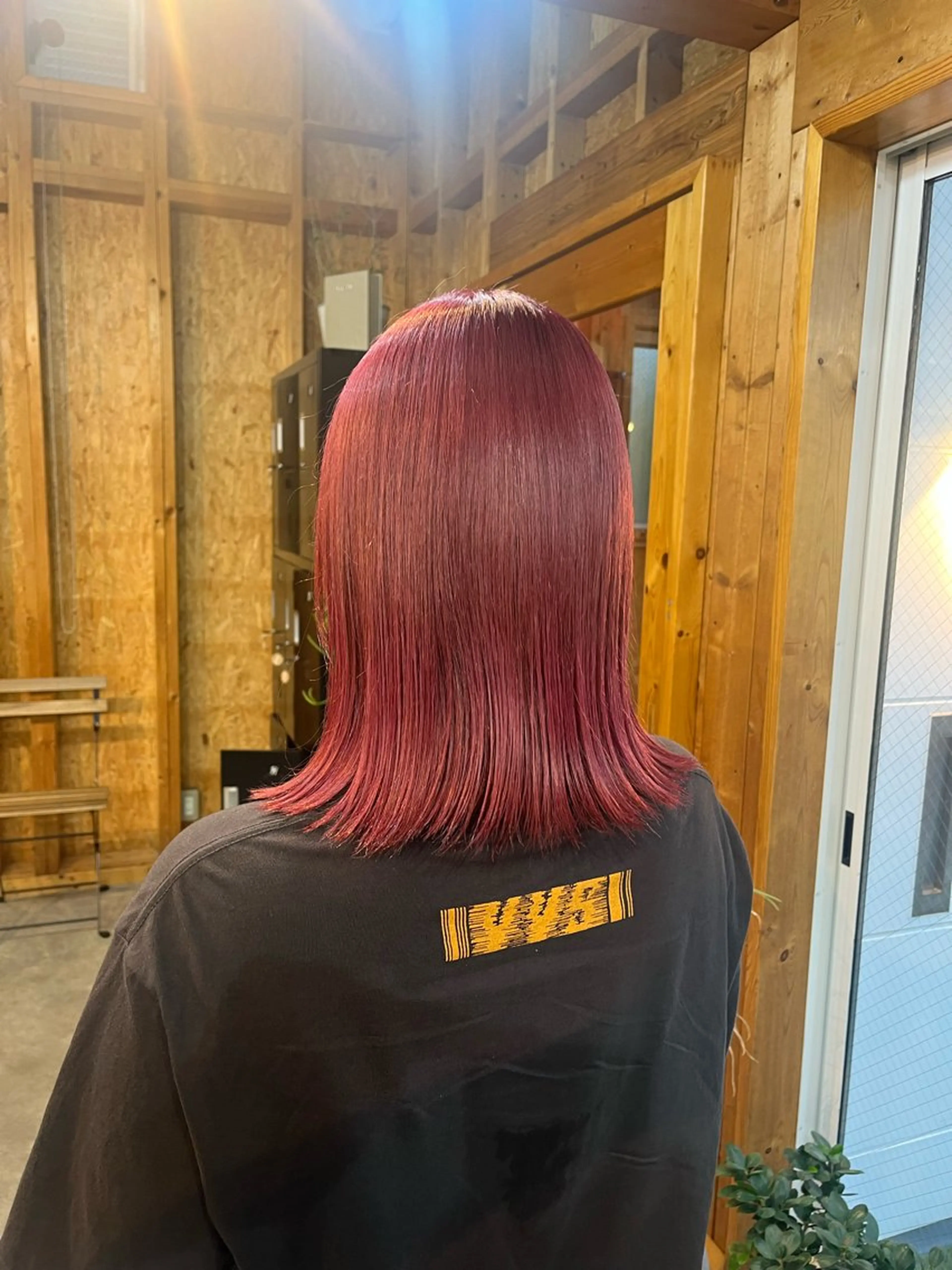 セミロング カラー ヘアカラー トリートメント まろみ暖色× chia🕯のヘアスタイル