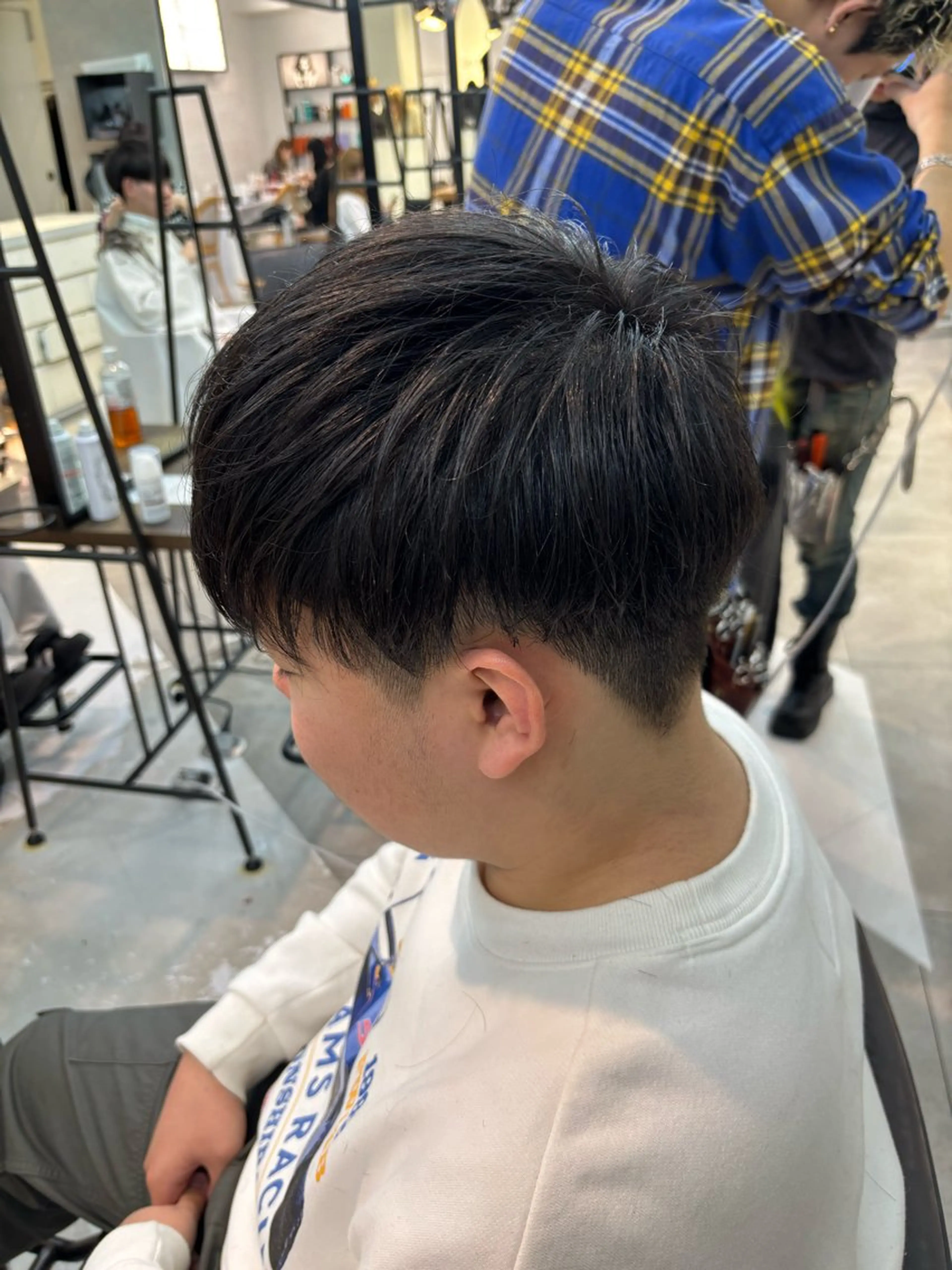 メンズ カット メンズパーマ/ メッシュ📍ユリのヘアスタイル