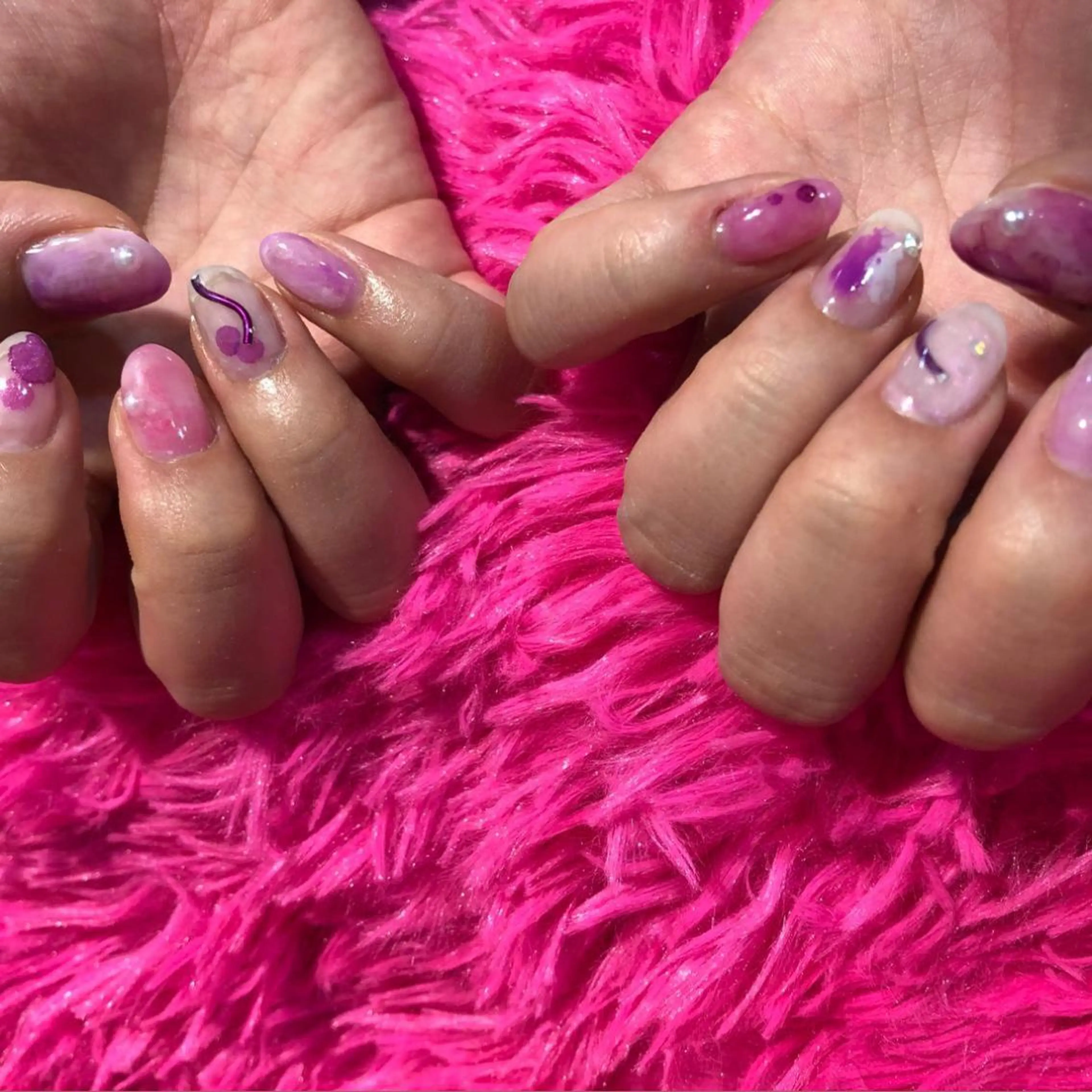 ネイル ゆびノさき茨木店 ニュアンス/アートのネイルデザイン