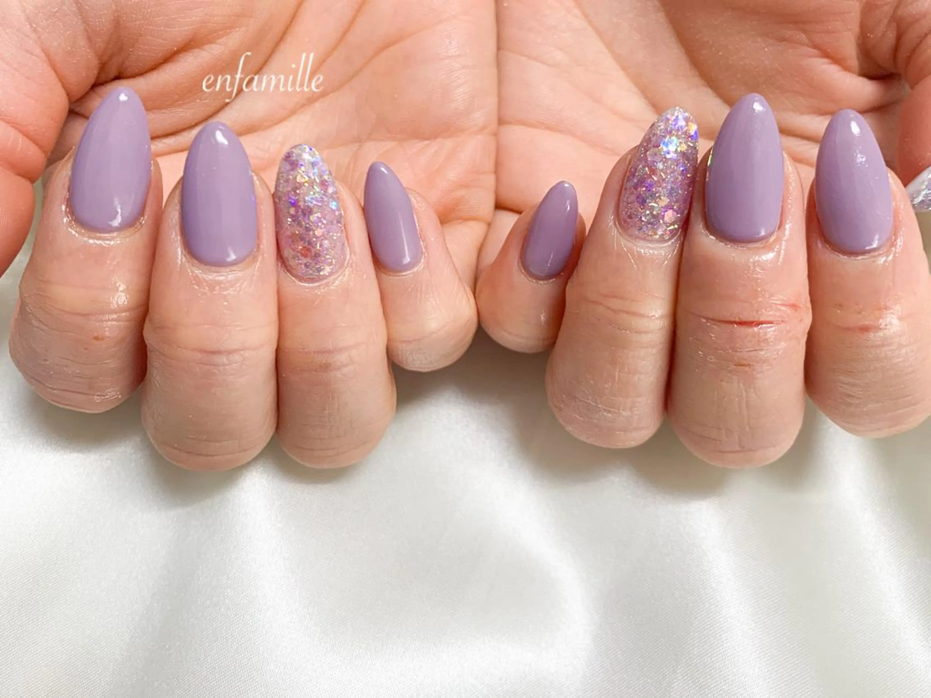 ネイル ハンドネイル nail salon en familleのネイルデザイン
