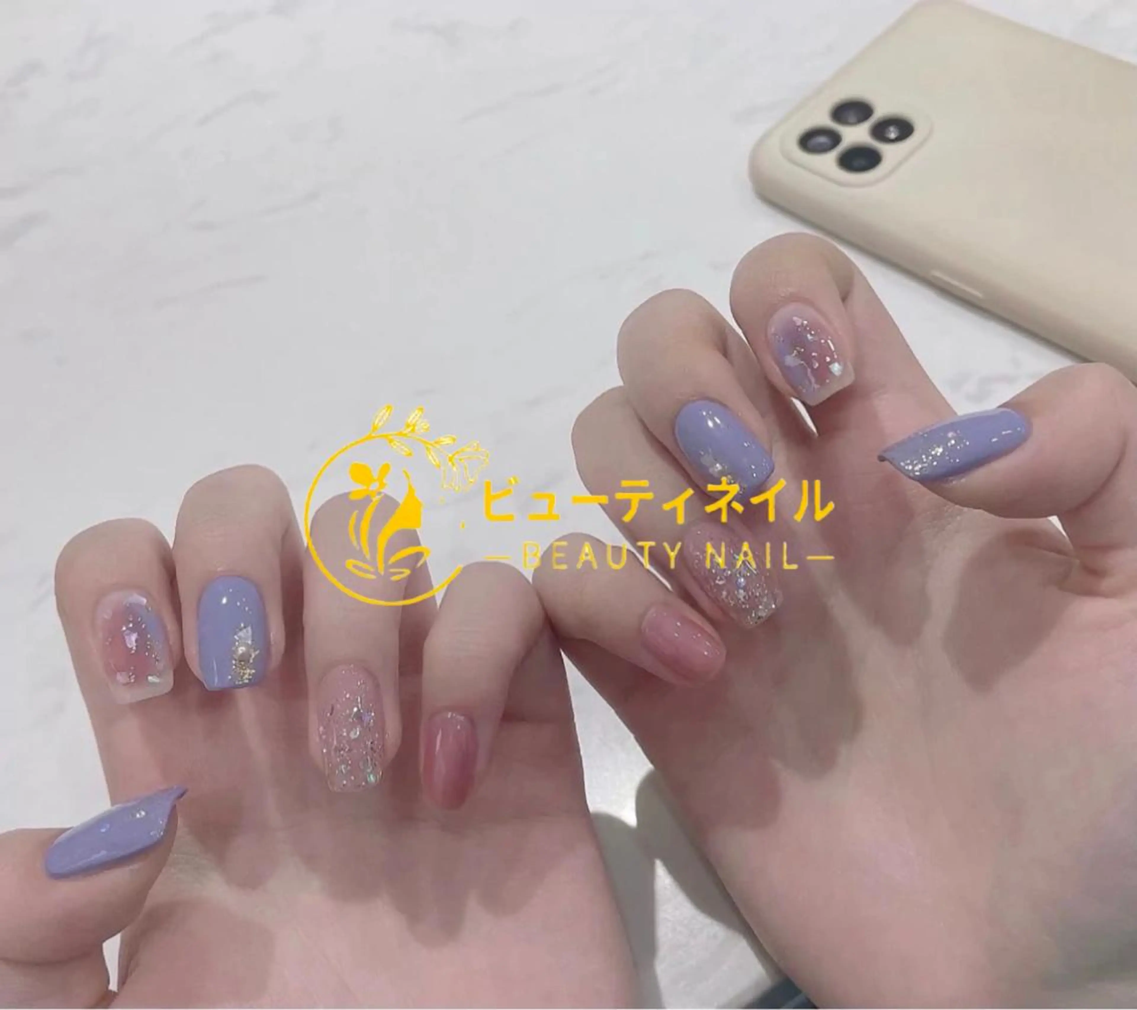 ネイル 長さ出し ジェルネイル Moonstone Salon所属・Moonstone Salonのネイルデザイン