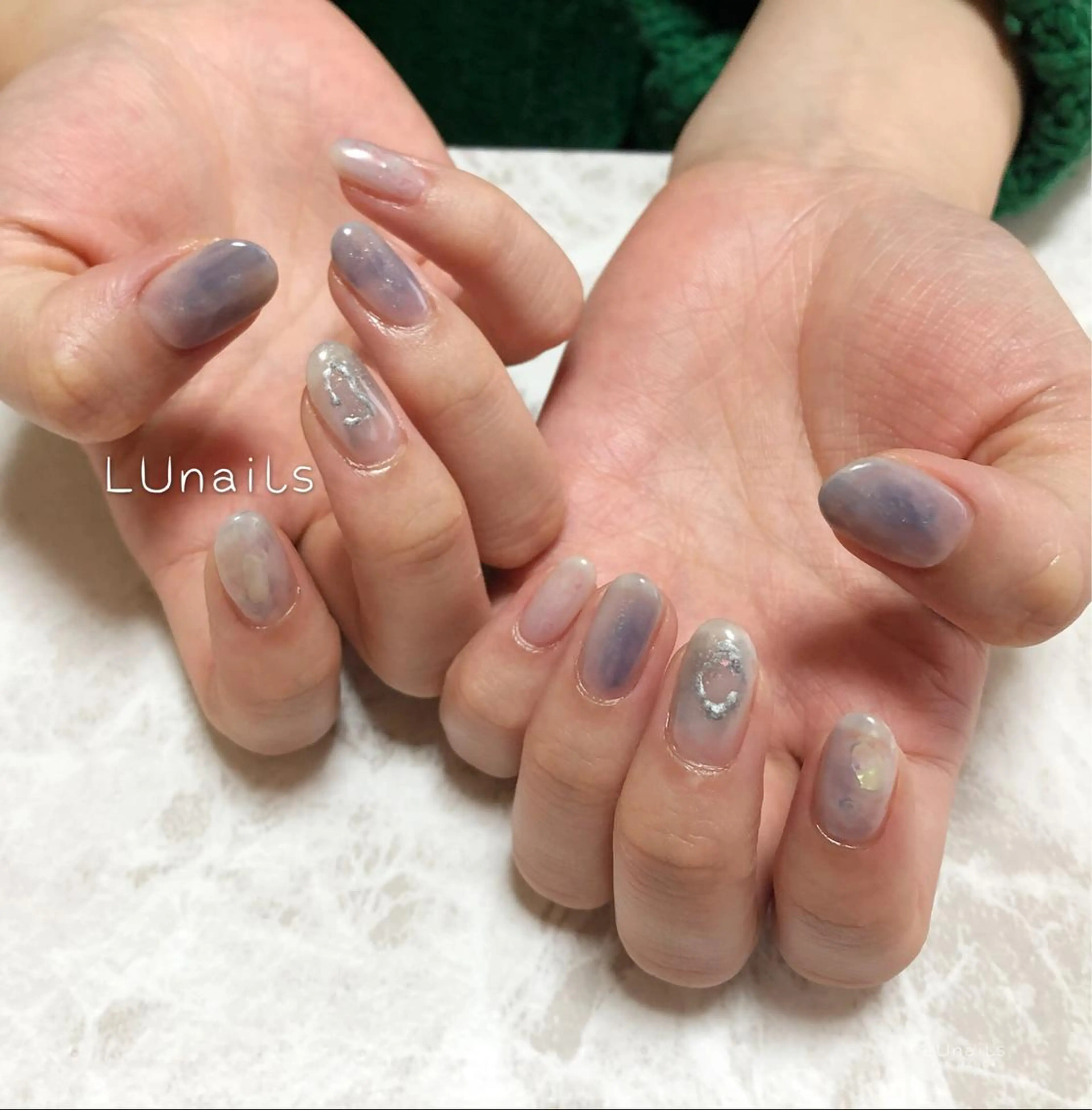 ネイル ハンドネイル LUnails MAHOのネイルデザイン