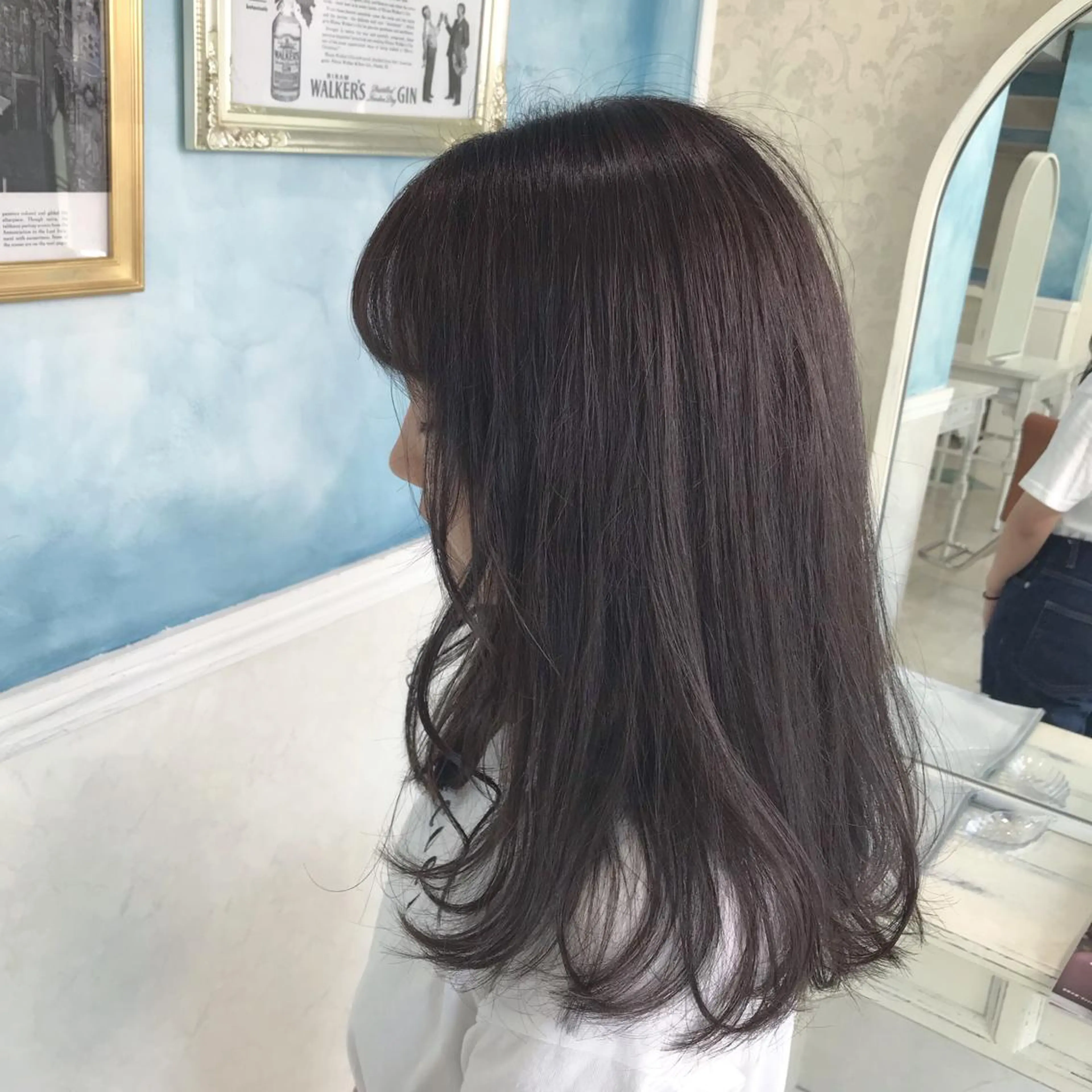 ロング PINQ she by ANGELICA所属・MA RIのヘアスタイル