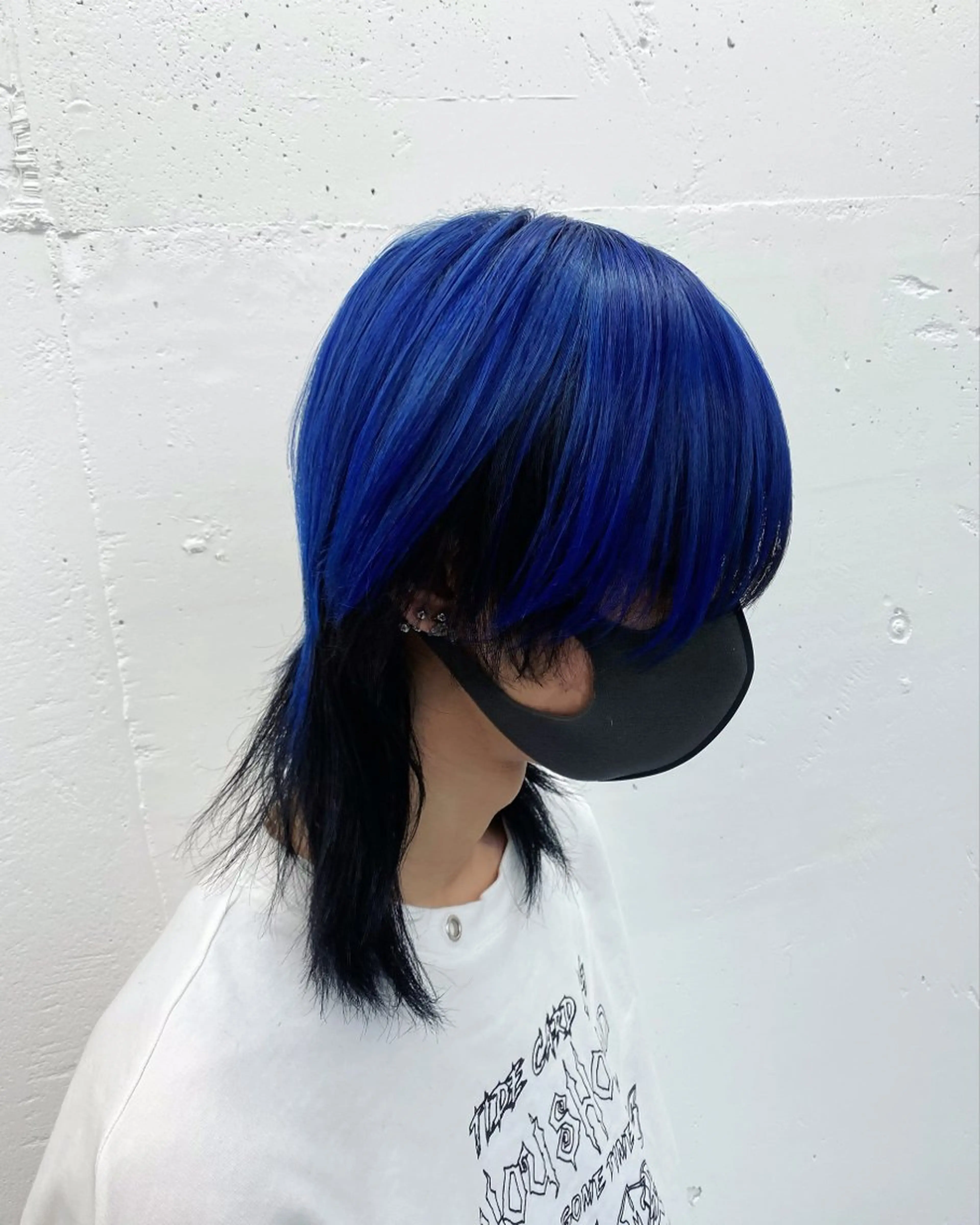 カラー メンズ ブルーカラー デザインカラー カット ヘアカラー トリートメント ヘッドスパ 🐶ひかる🐶 JILLSTUDIOのヘアスタイル
