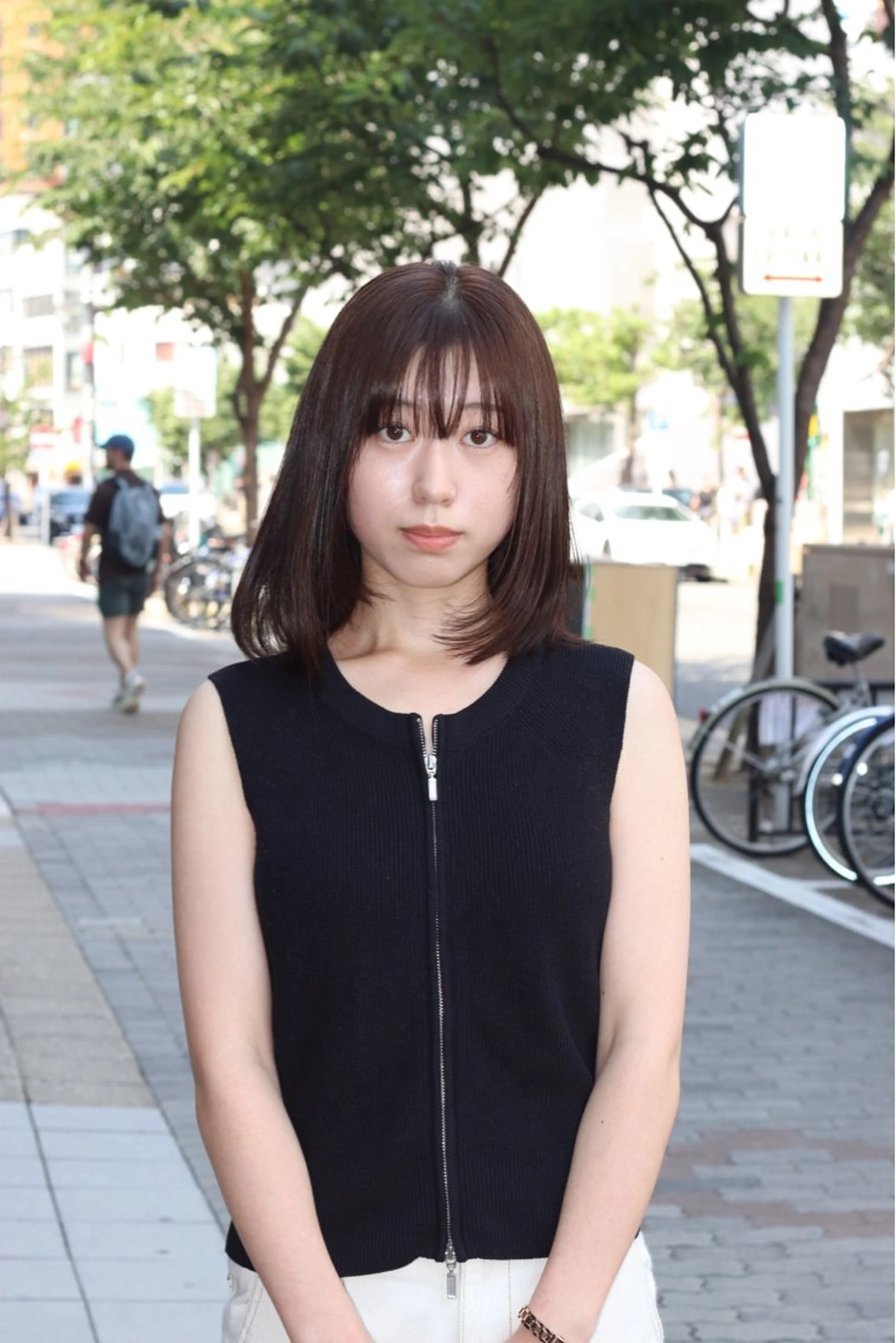 ミディアム カラー ブラウンカラー カット ヘアカラー sea's栄所属・Joh/メンズカット /レイヤー/ブリーチのヘアスタイル