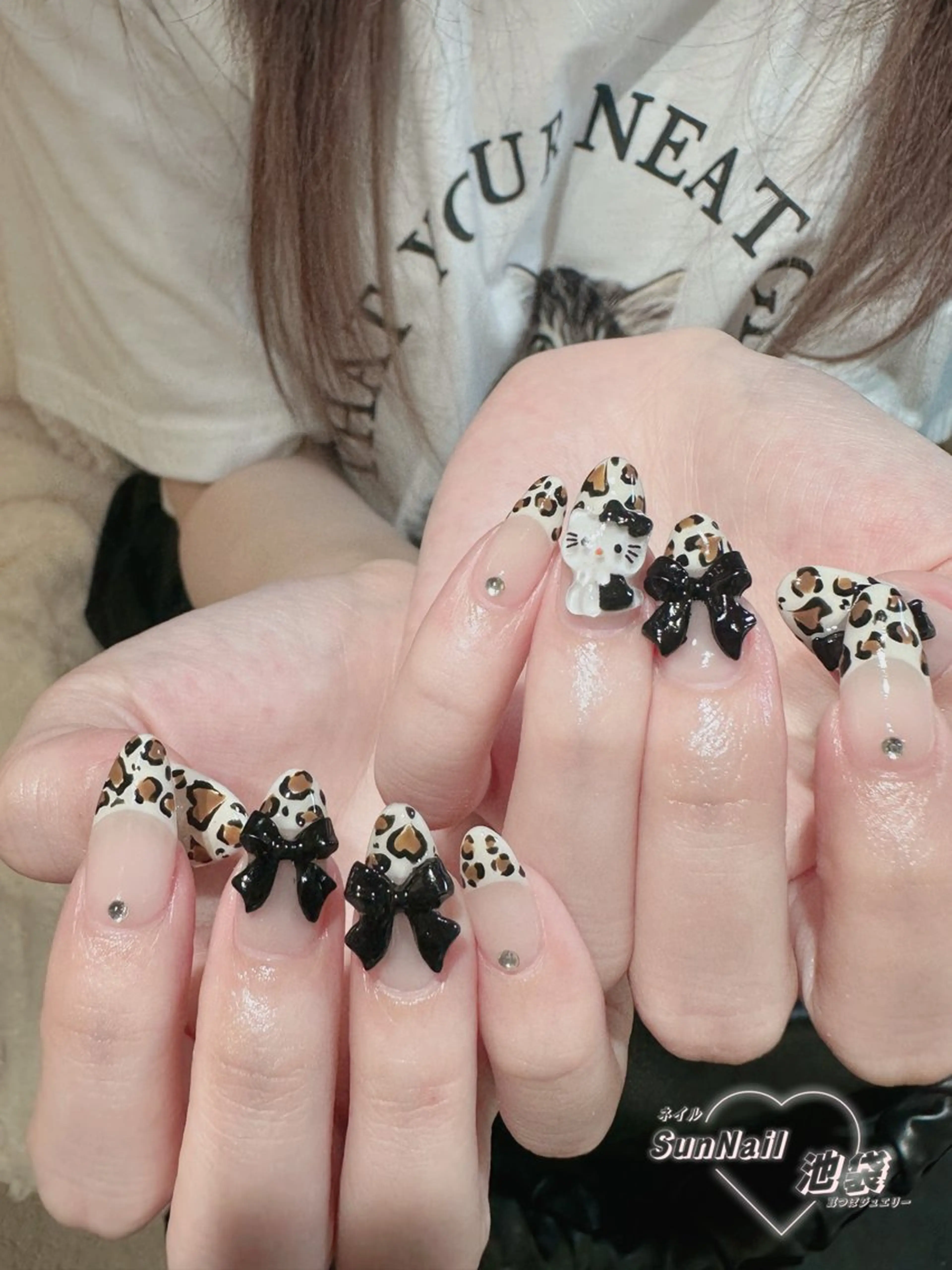 ネイル チークネイル 長さ出し フレンチネイル ガーリー 韓国ネイル ハンドネイル ハンドケア Sun Nail 池袋のエステ・リラクイメージ