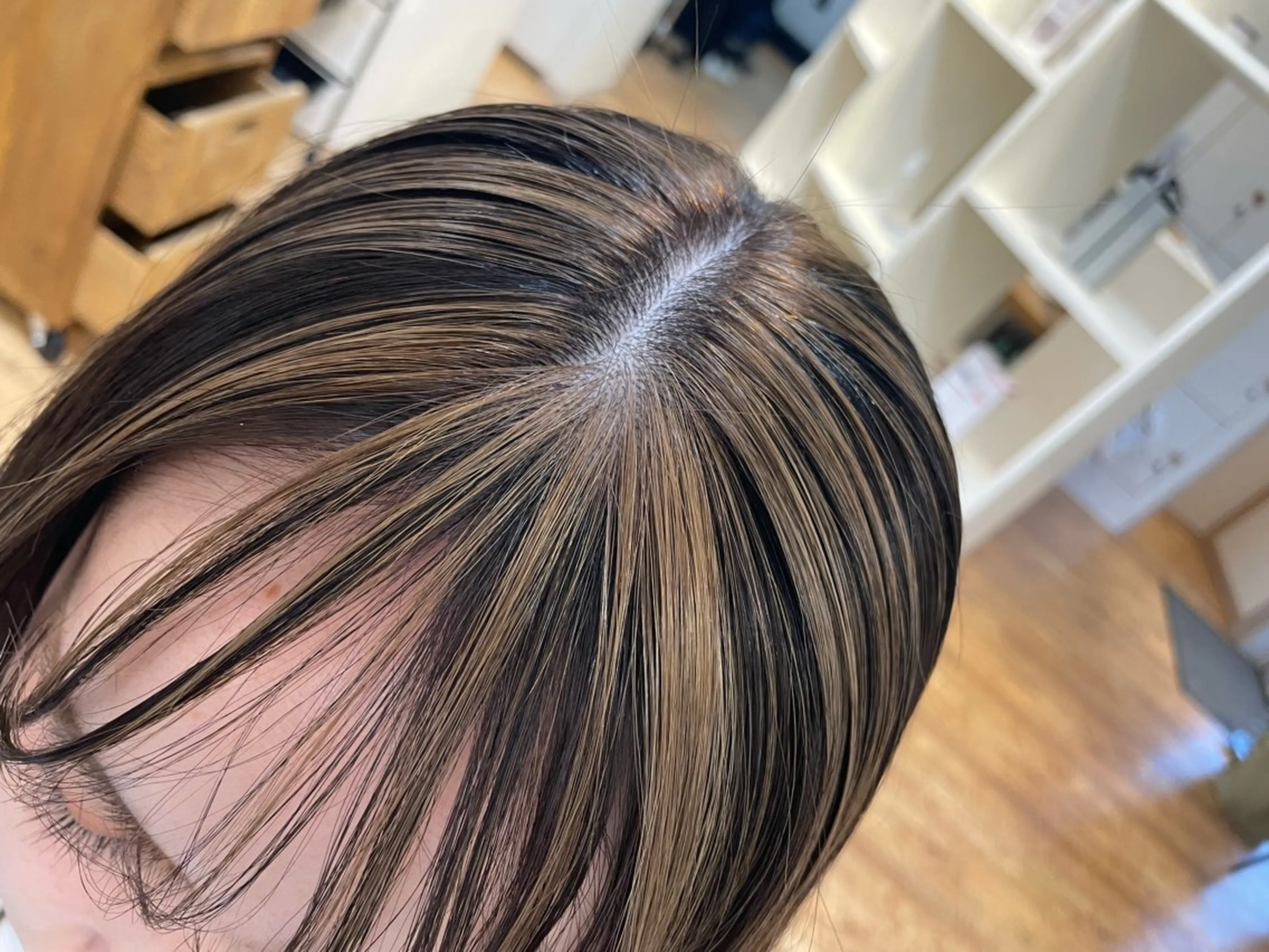 ミディアム カラー ヘアカラー トリートメント ブリーチ👩‍🦳/ ‪✂︎MANAMIのヘアスタイル