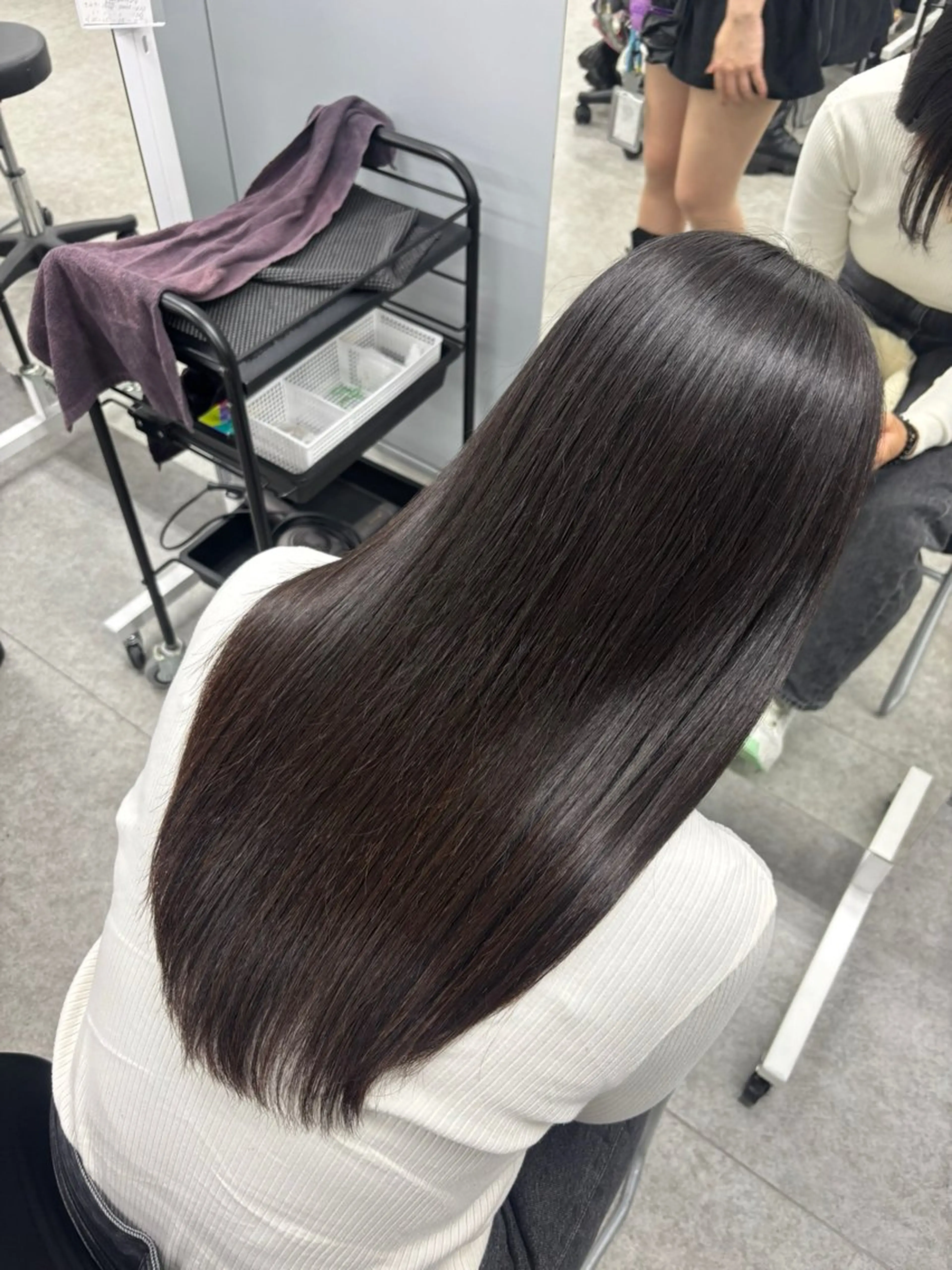 ロング ヘアカラー トリートメント 似合わせcolor ʀɪɴᴏ🎶🪽のヘアスタイル