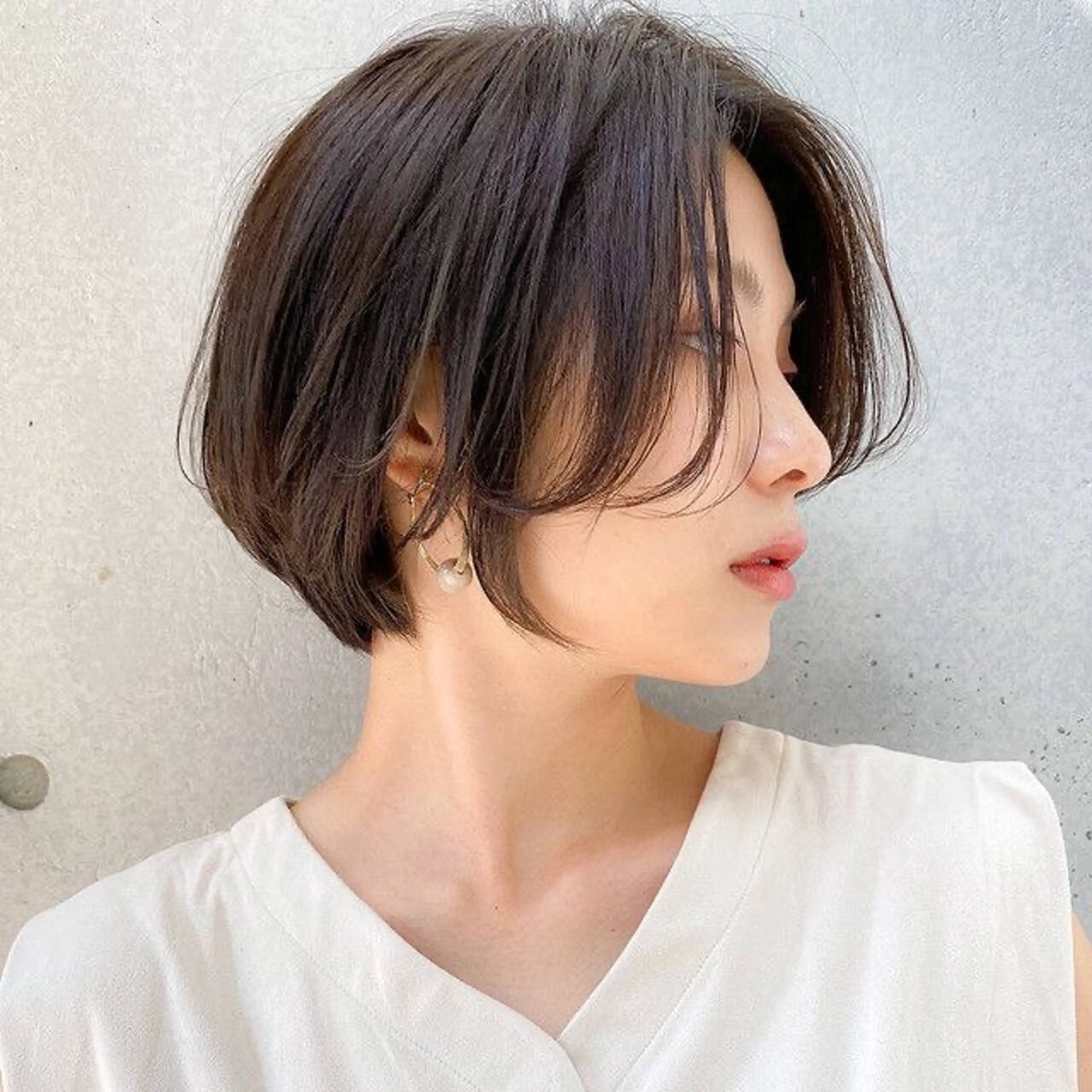 ショート ショートボブ ボブ ショートヘア 透け感hair/ ボブ/大世のヘアスタイル