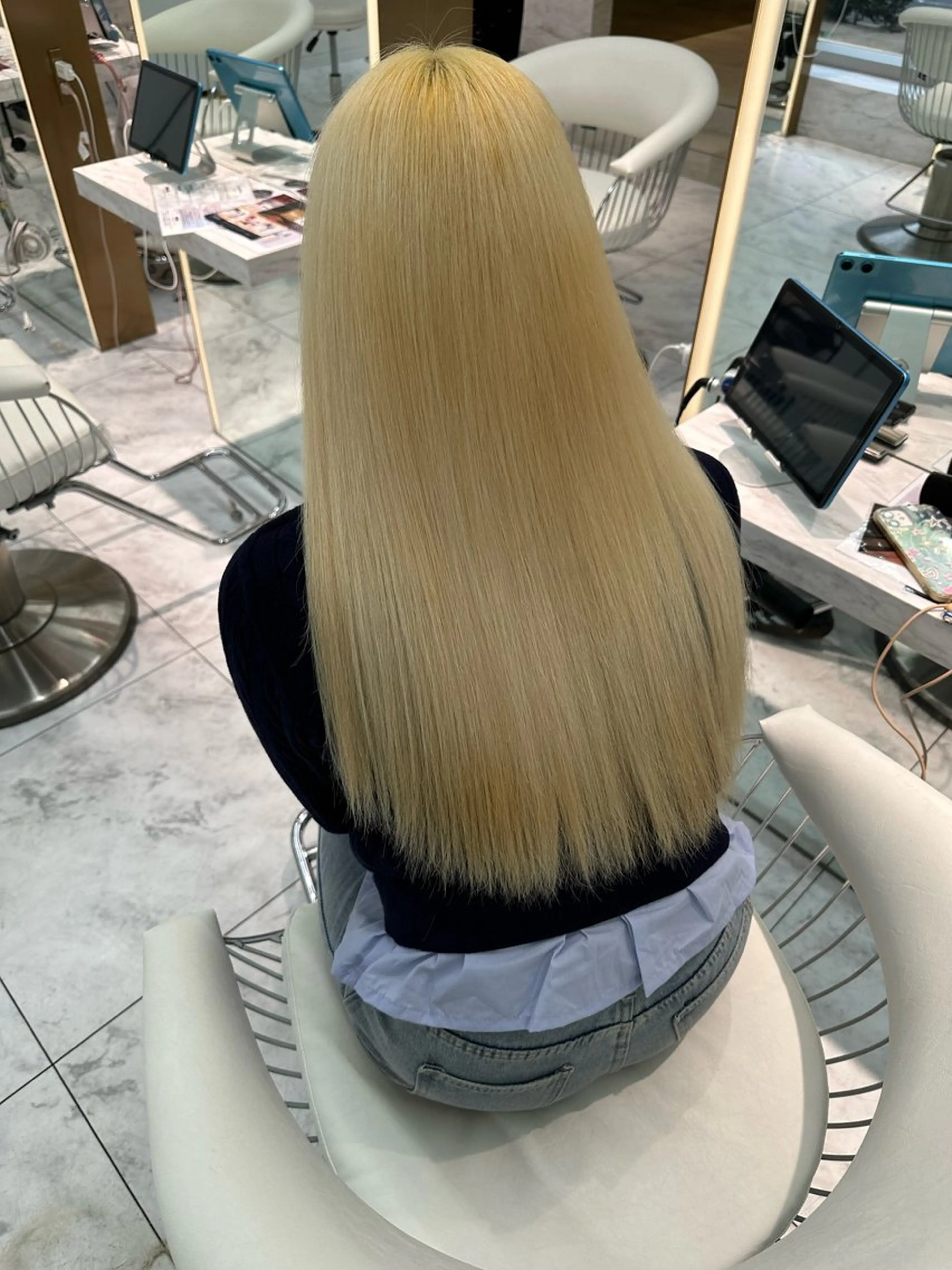 ロング カラー カット ヘアカラー トリートメント 🍒楓🍒北九州1 艶カラー作る人🎨のヘアスタイル