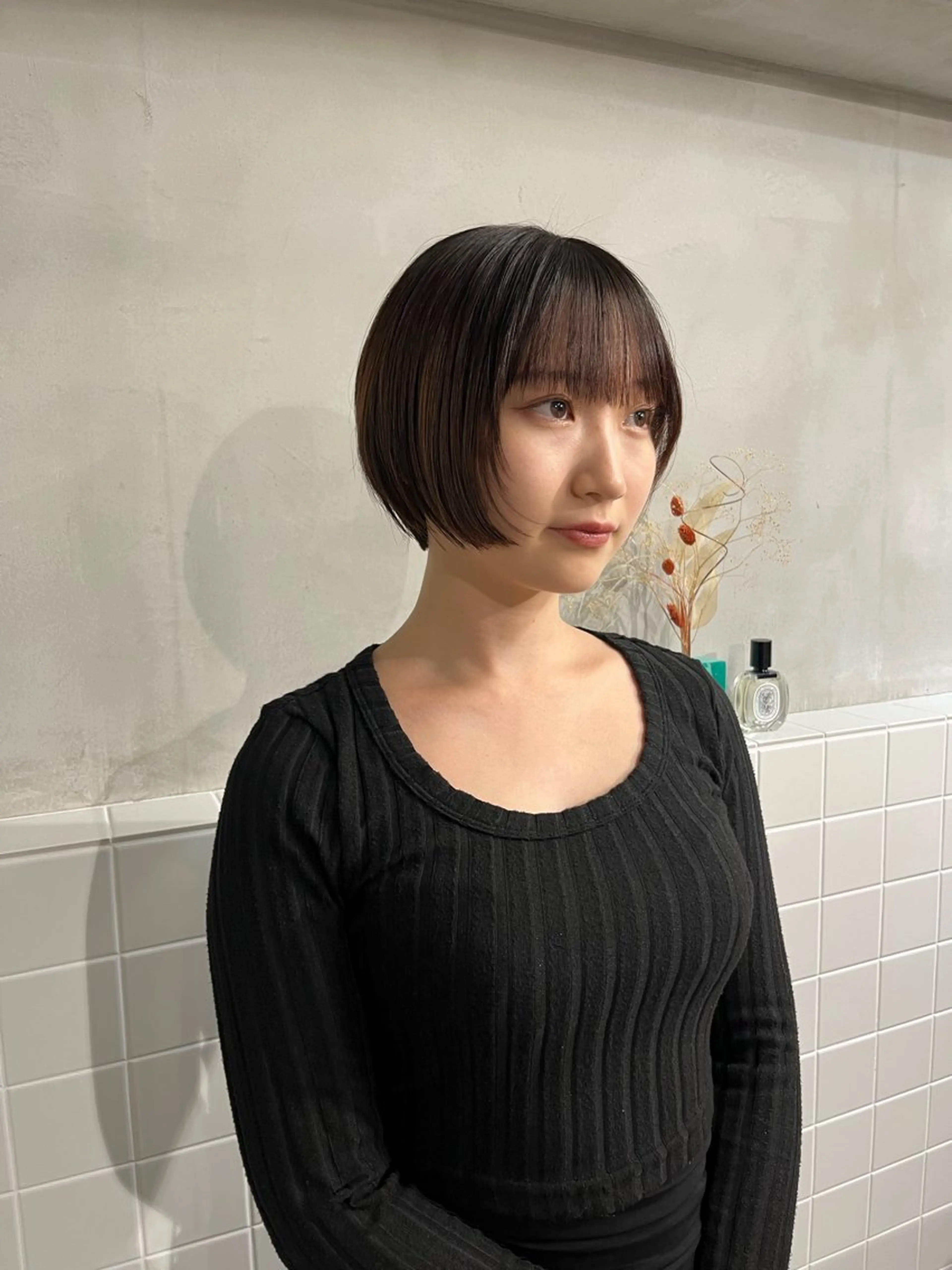 ショート ショートヘア anon Loemのヘアスタイル