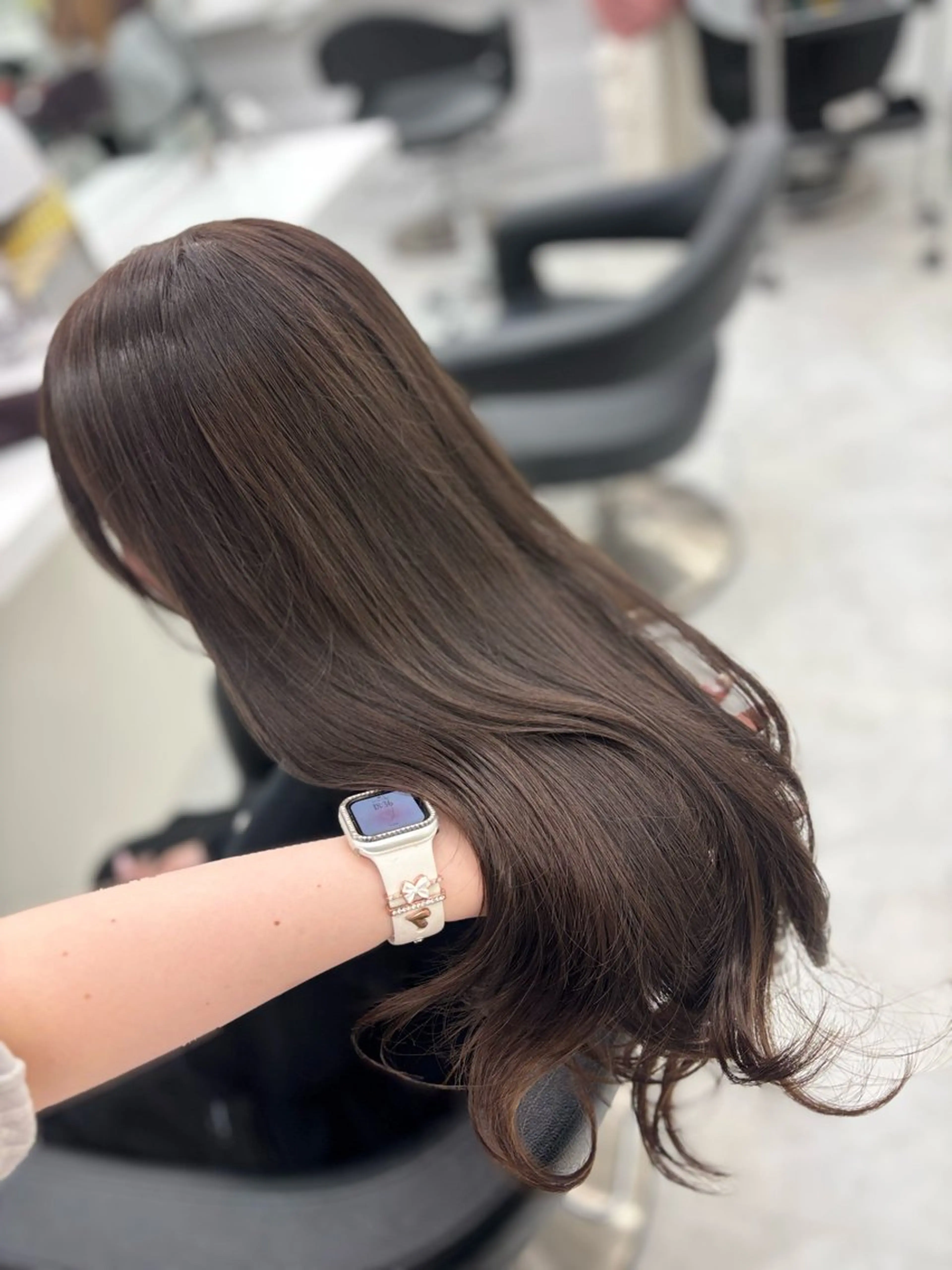 ロング カラー カット ヘアカラー 🤍レイヤー/顔周り /hirari🤍のヘアスタイル