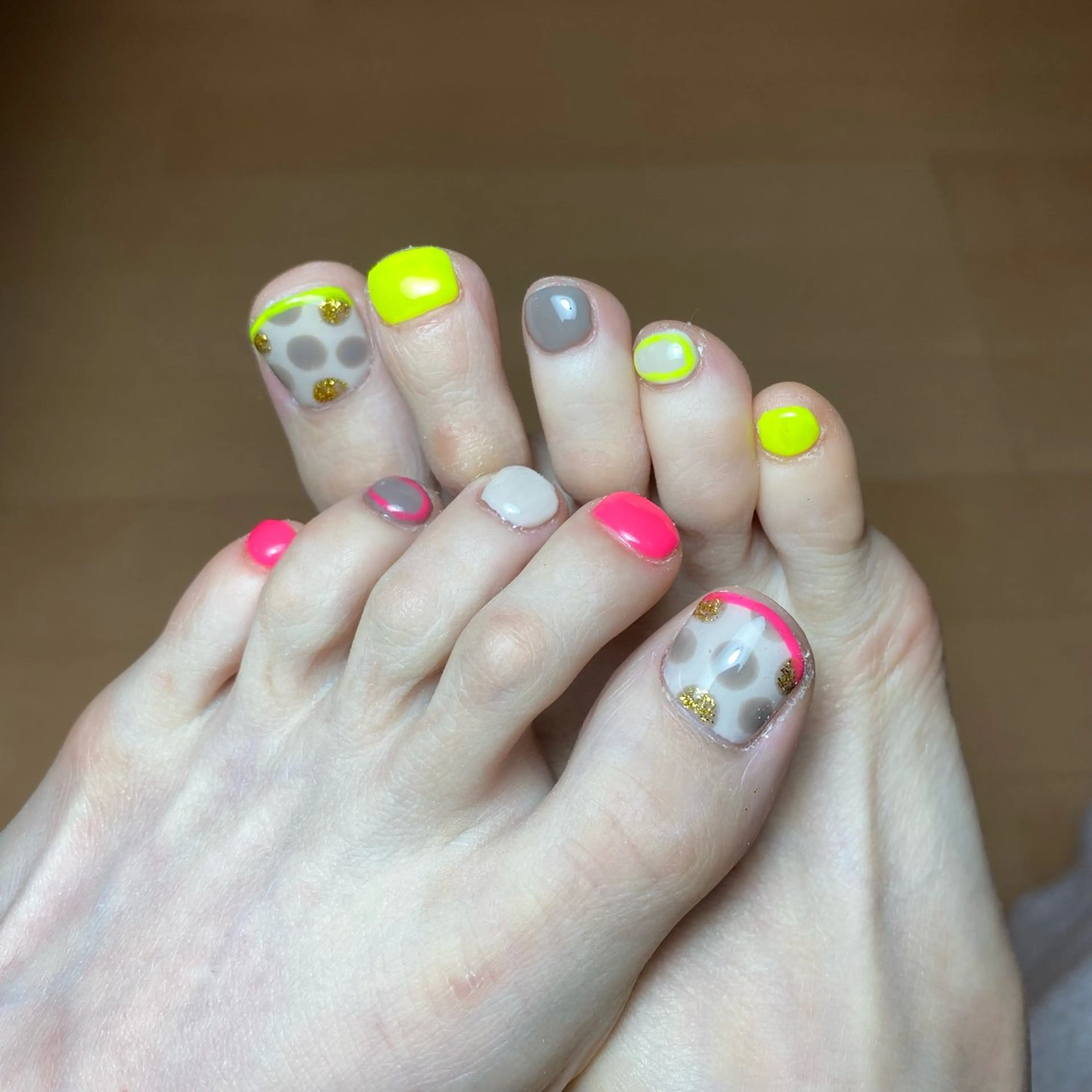 ネイル フットネイル 夏ネイル フットネイル COCO+所属・COCO +のエステ・リラクイメージ